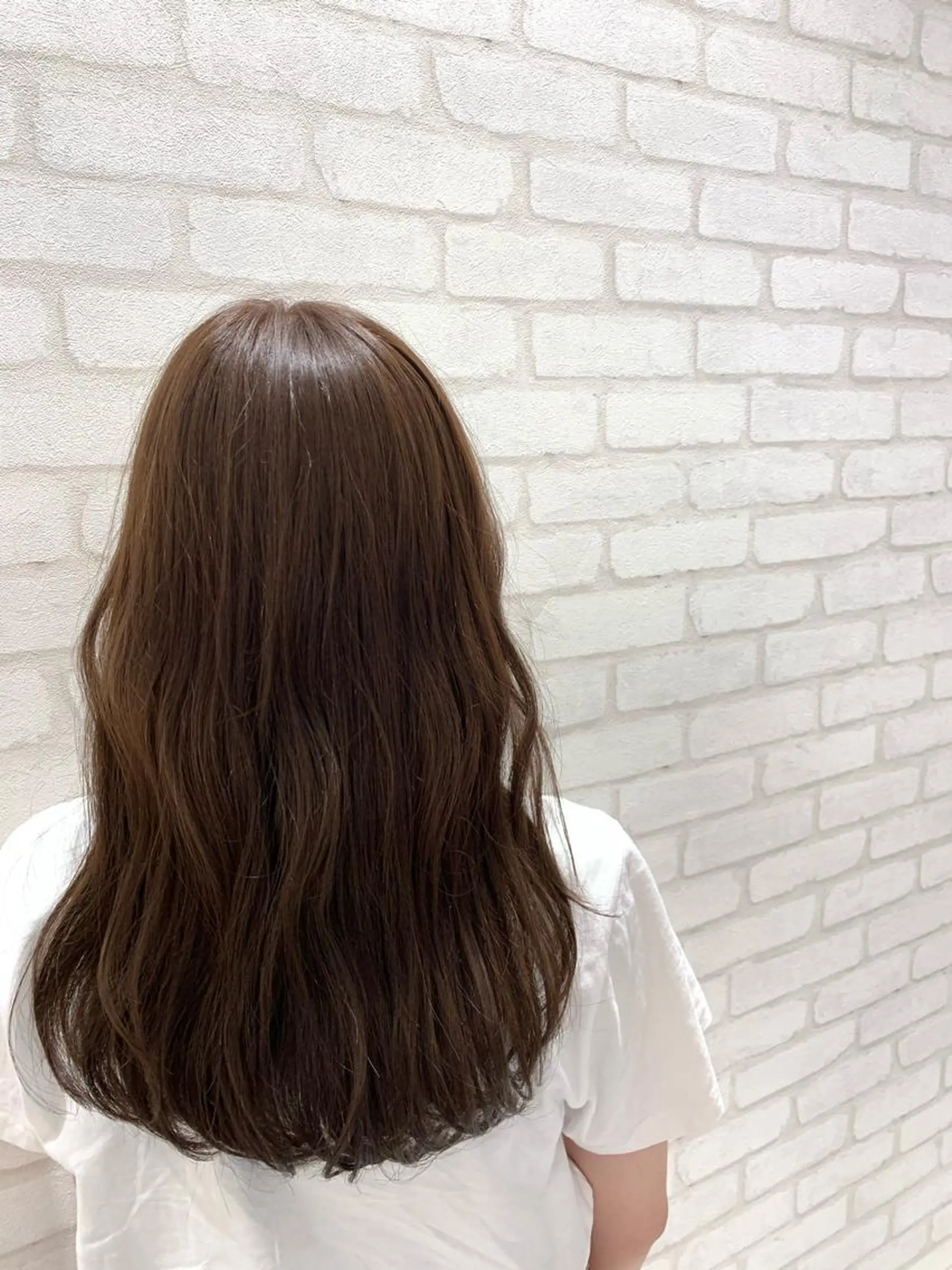 セミロング カラー アッシュ ベージュカラー Gain Nanamiのエステ・リラクイメージ