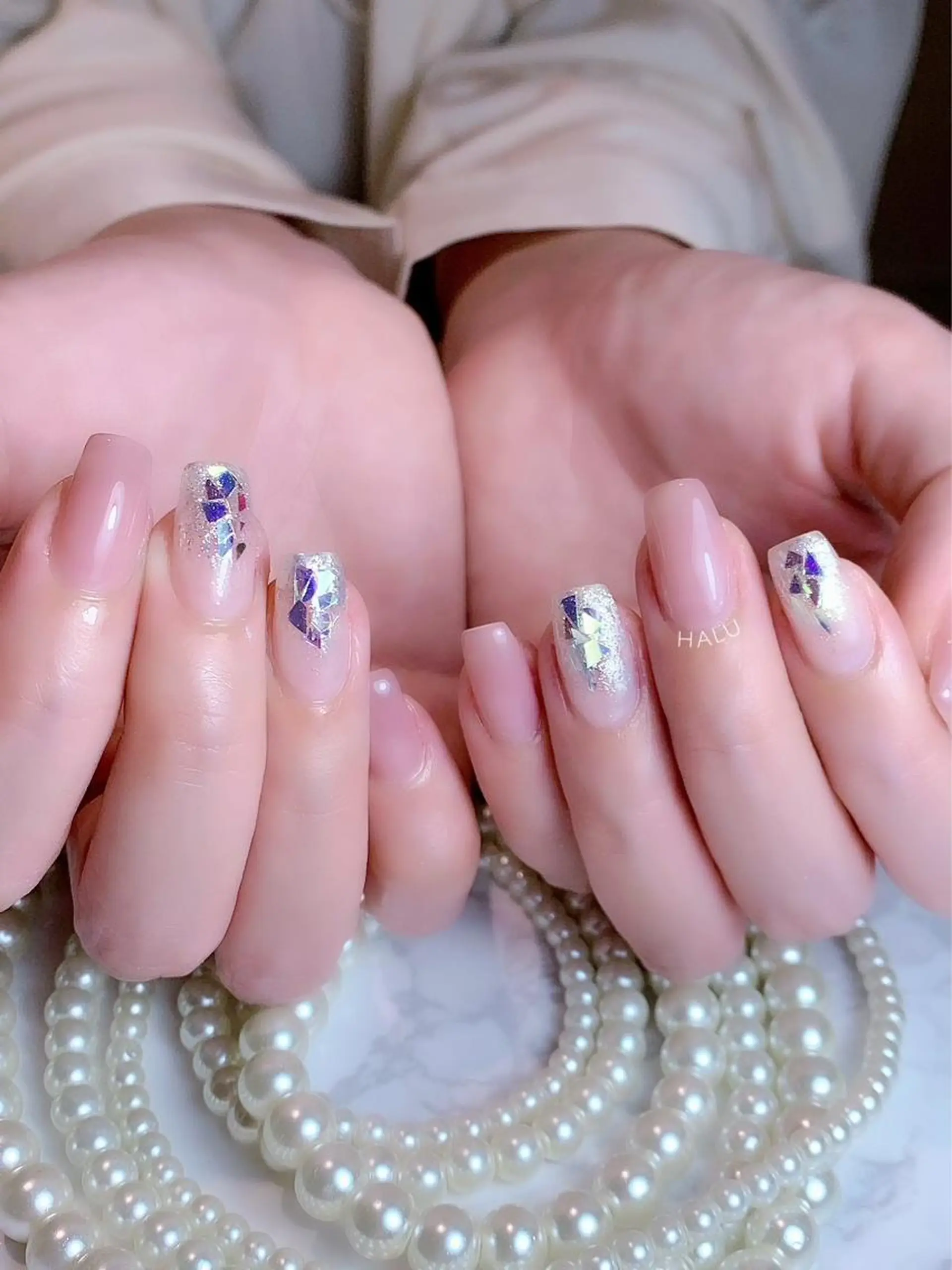 ネイル キラキラネイル HALU ハルのネイルデザイン