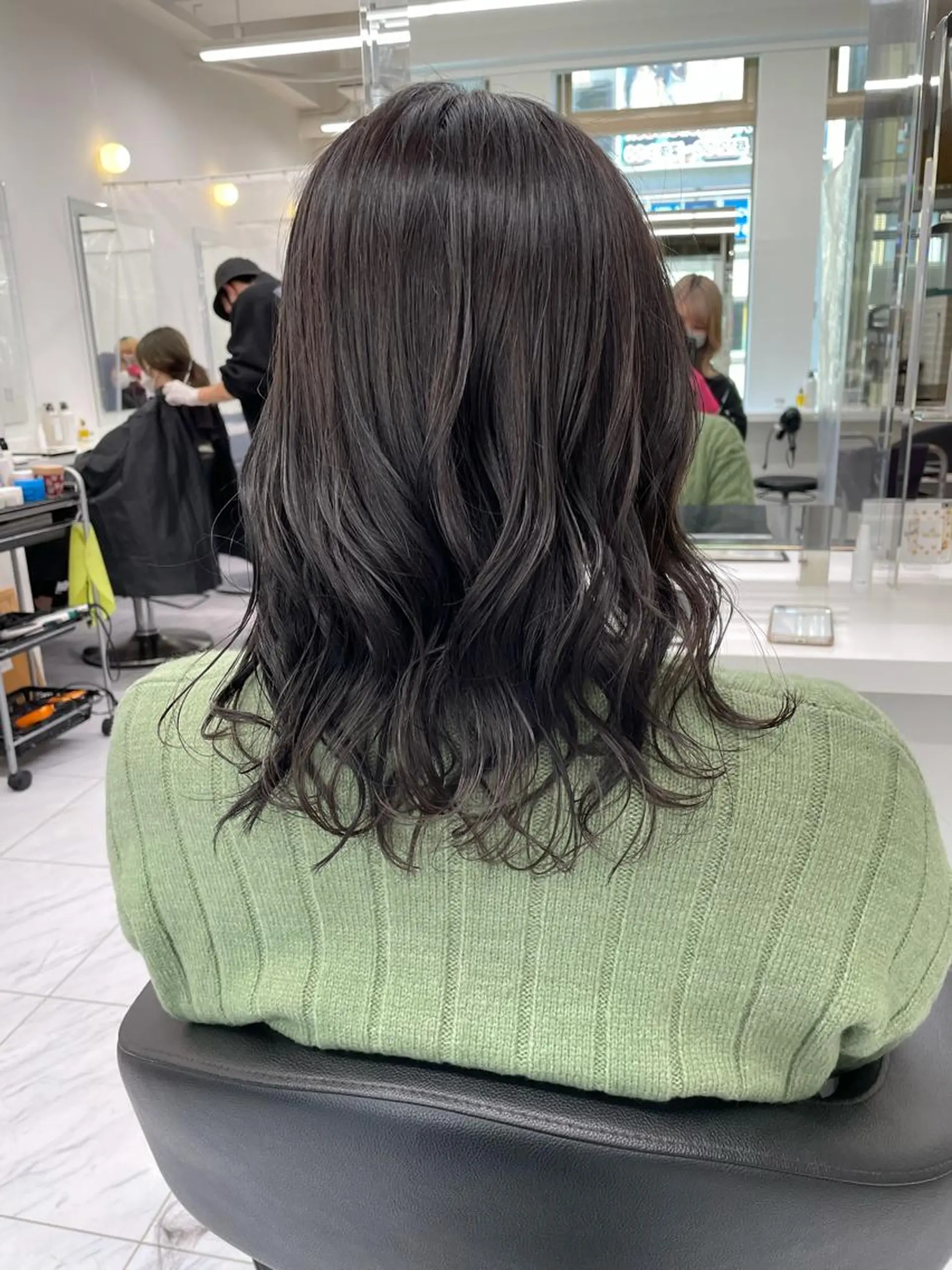 セミロング 【美容室が苦手な方 専問美容室】MIHOのヘアスタイル