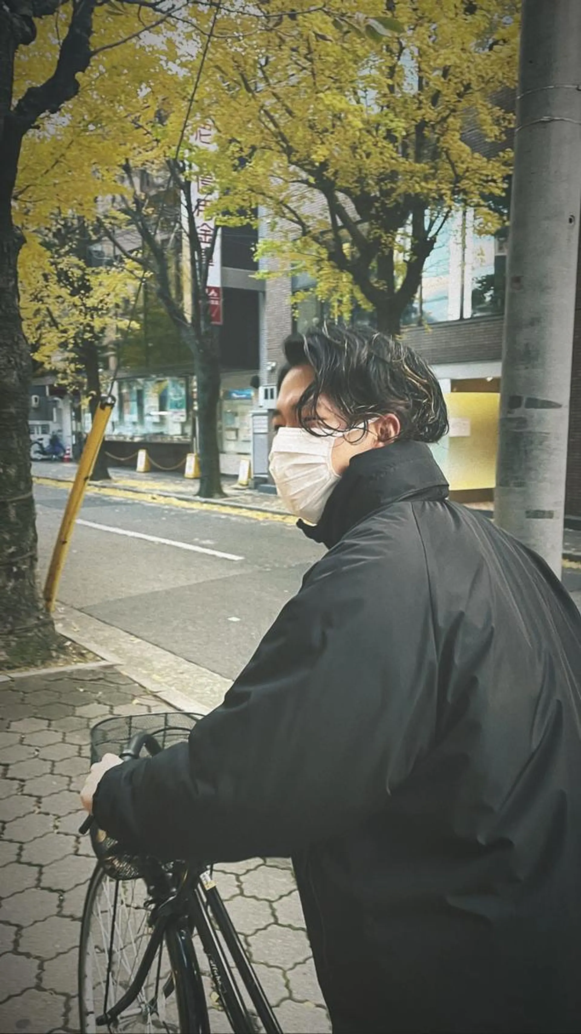 ミディアム カラー パーマ メンズ 𝙢𝙚𝙣'𝙨 𝙝𝙖𝙞𝙧高津のヘアスタイル