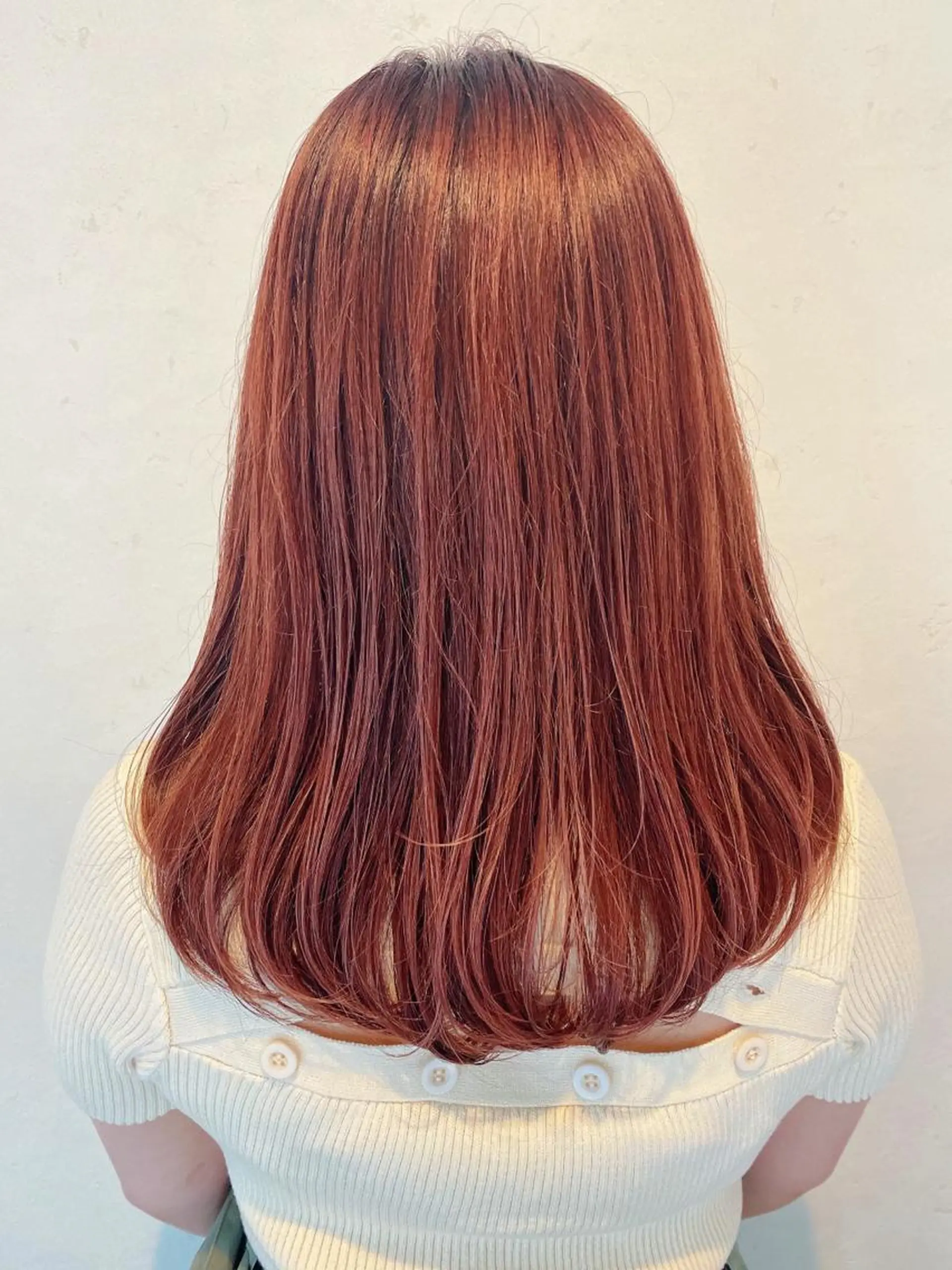 セミロング カラー 伊藤 さやかのヘアスタイル