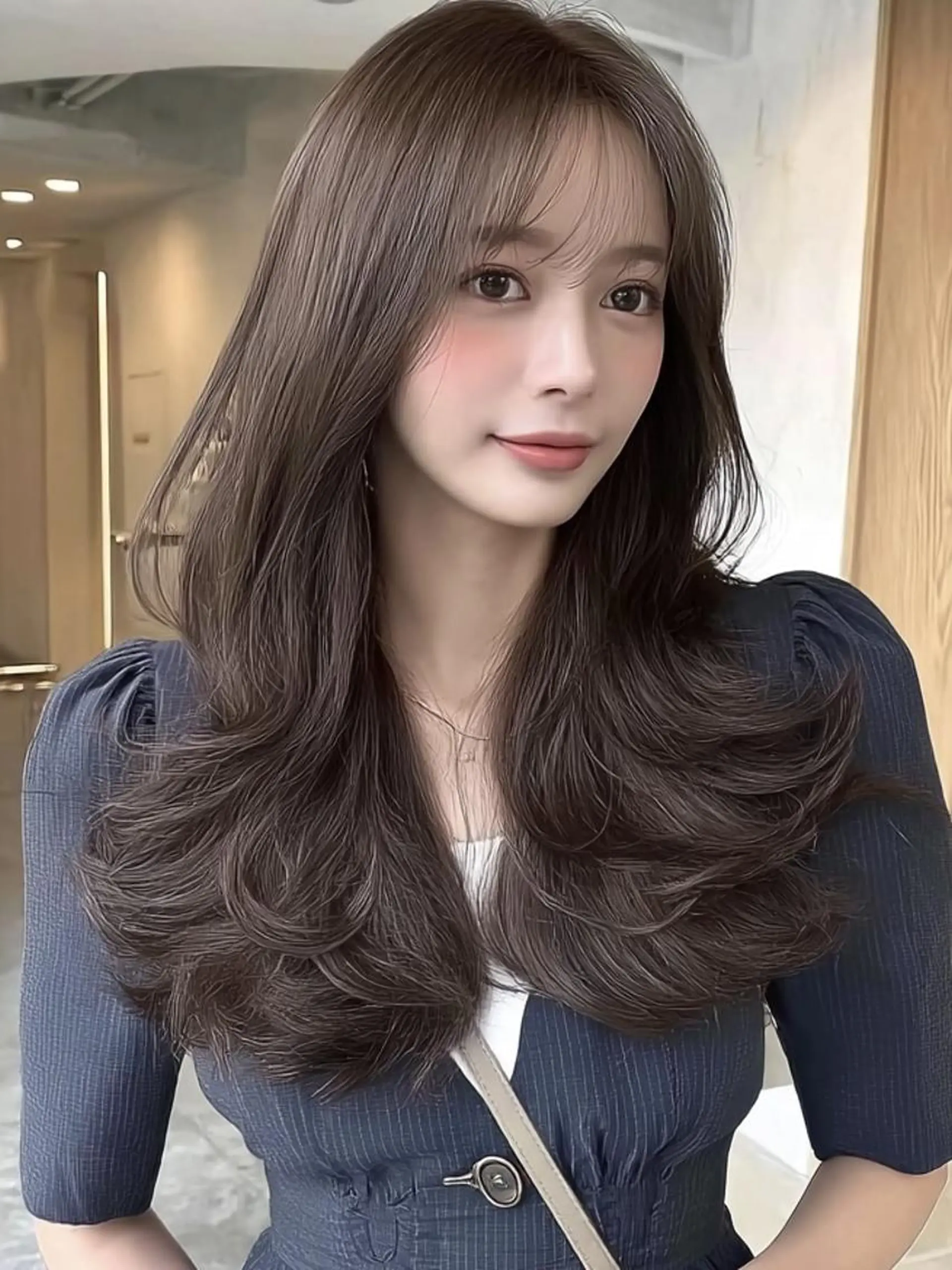 セミロング ボブ 外国人風カラー カット 🎀透明感カラー/ yuka🎀のヘアスタイル