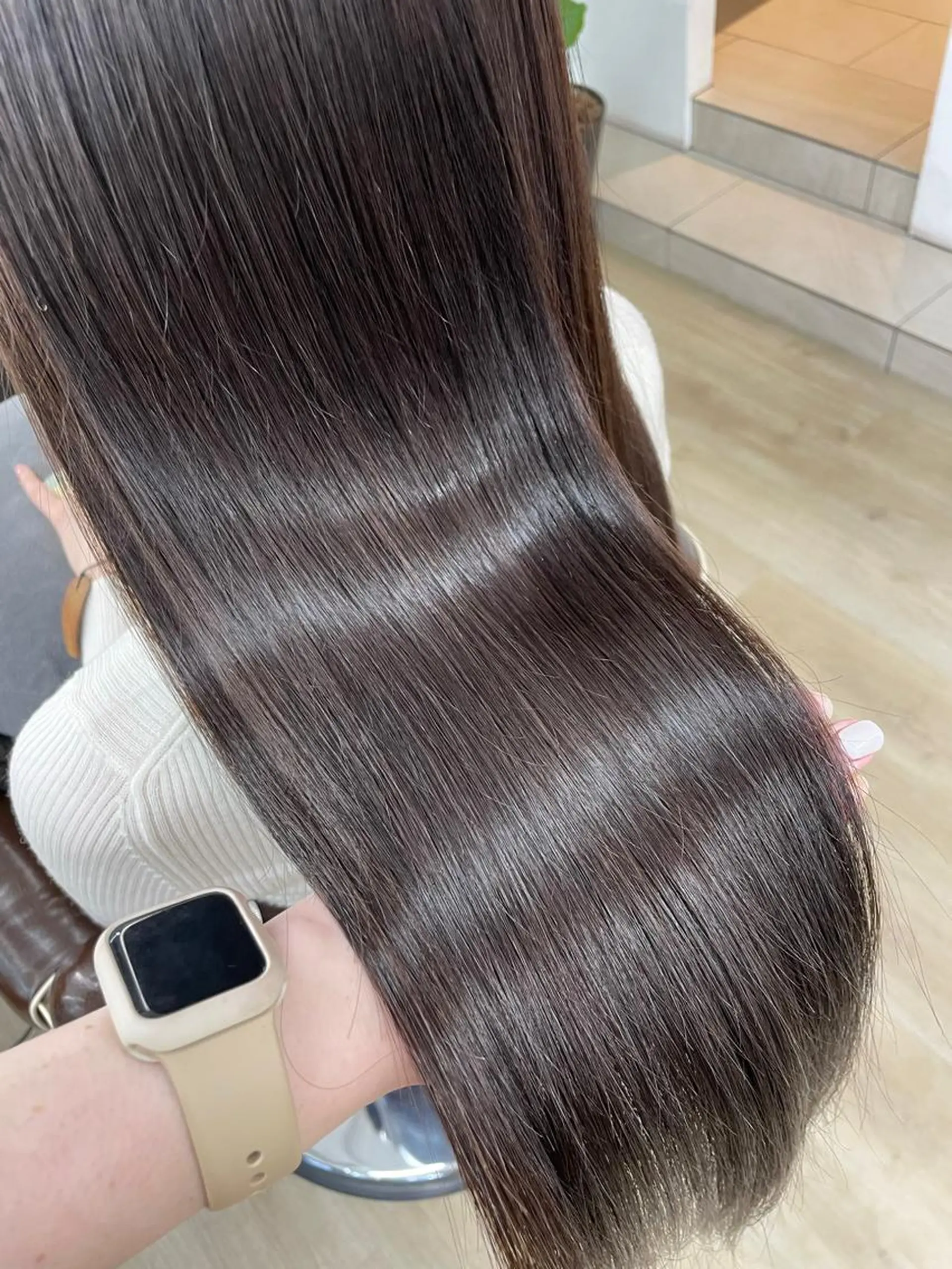 ロング くせ毛 トリートメント 🌼たけや みのり🌿のヘアスタイル