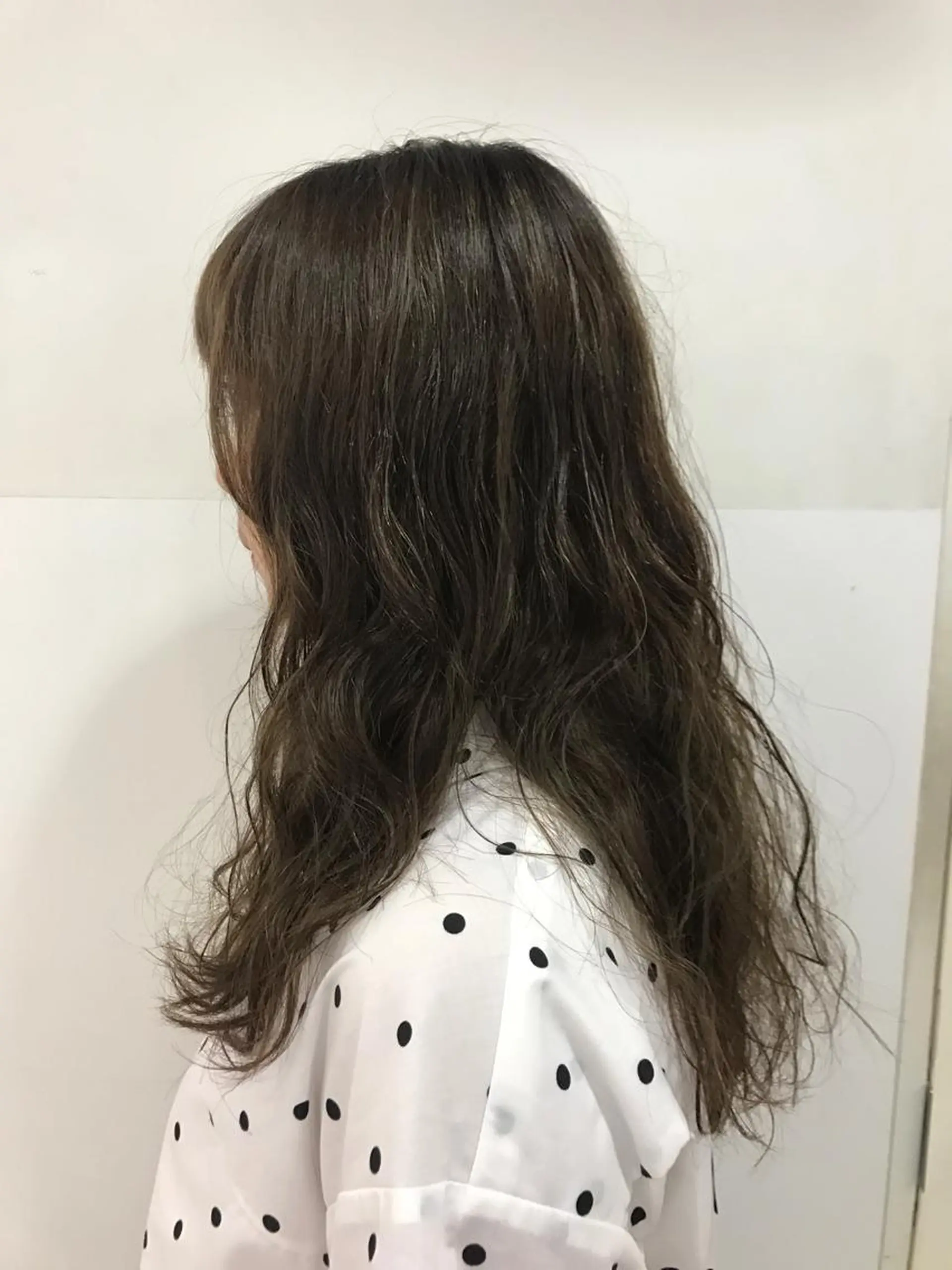 ロング パーマ 大石 さやかのヘアスタイル