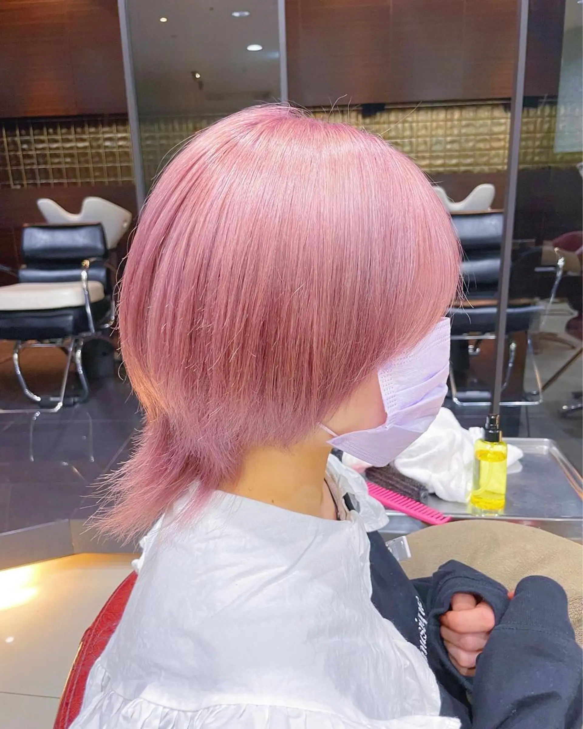 ショート カラー カット ヘアカラー トリートメント ✨髪質改善/ハイトー ン/艶髪高山のヘアスタイル