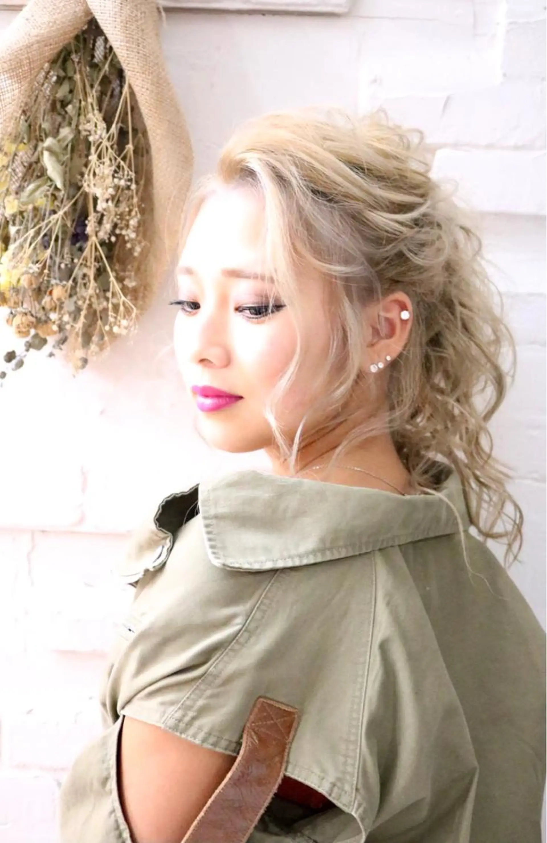 ロング まつパ・ヘアセット ♡Chinami♡のマツエク・マツパデザイン