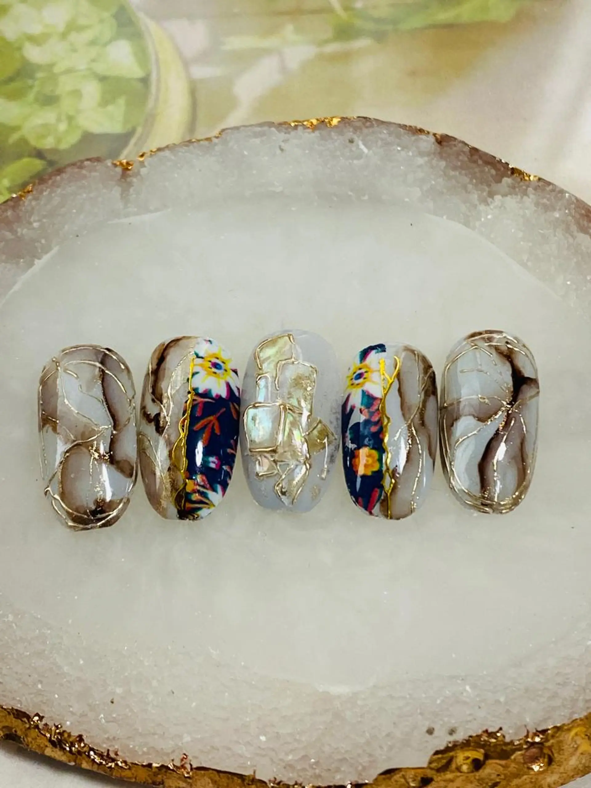 ネイル 自宅ネイルサロン ♦️nuance♦️のネイルデザイン