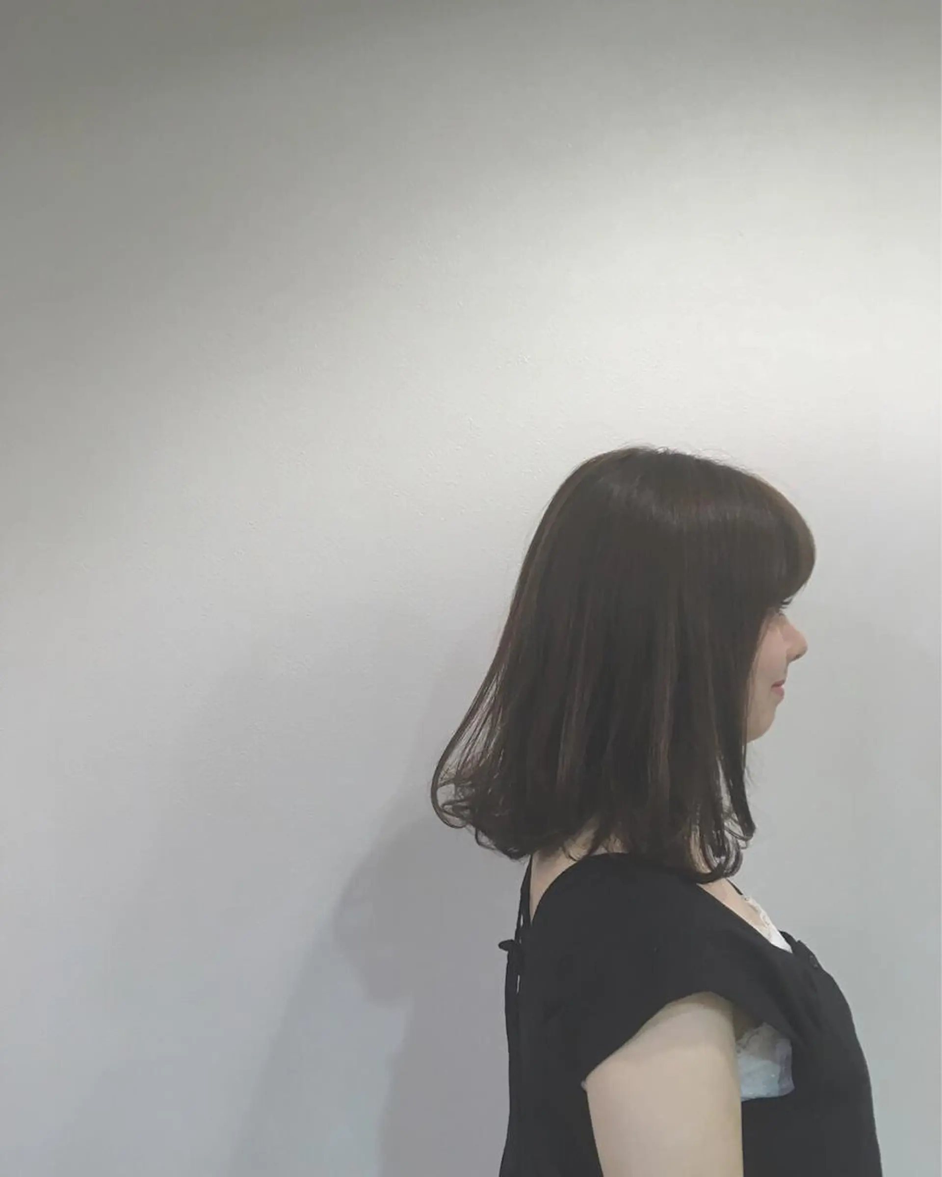 ミディアム はまべ です☆のヘアスタイル