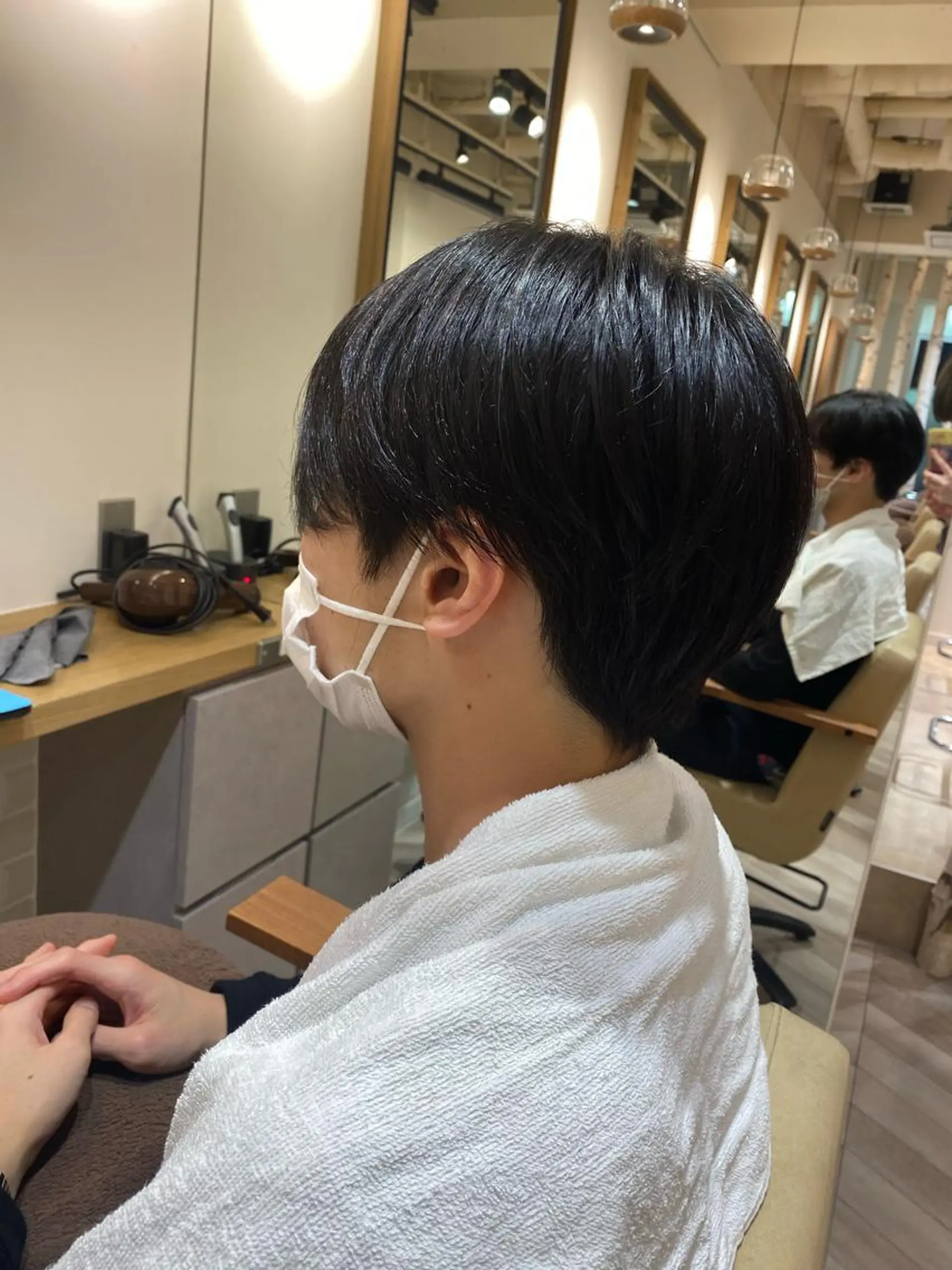 ショート カット ヘッドスパ ショートヘアとカラー の専門家/もりしーのヘアスタイル
