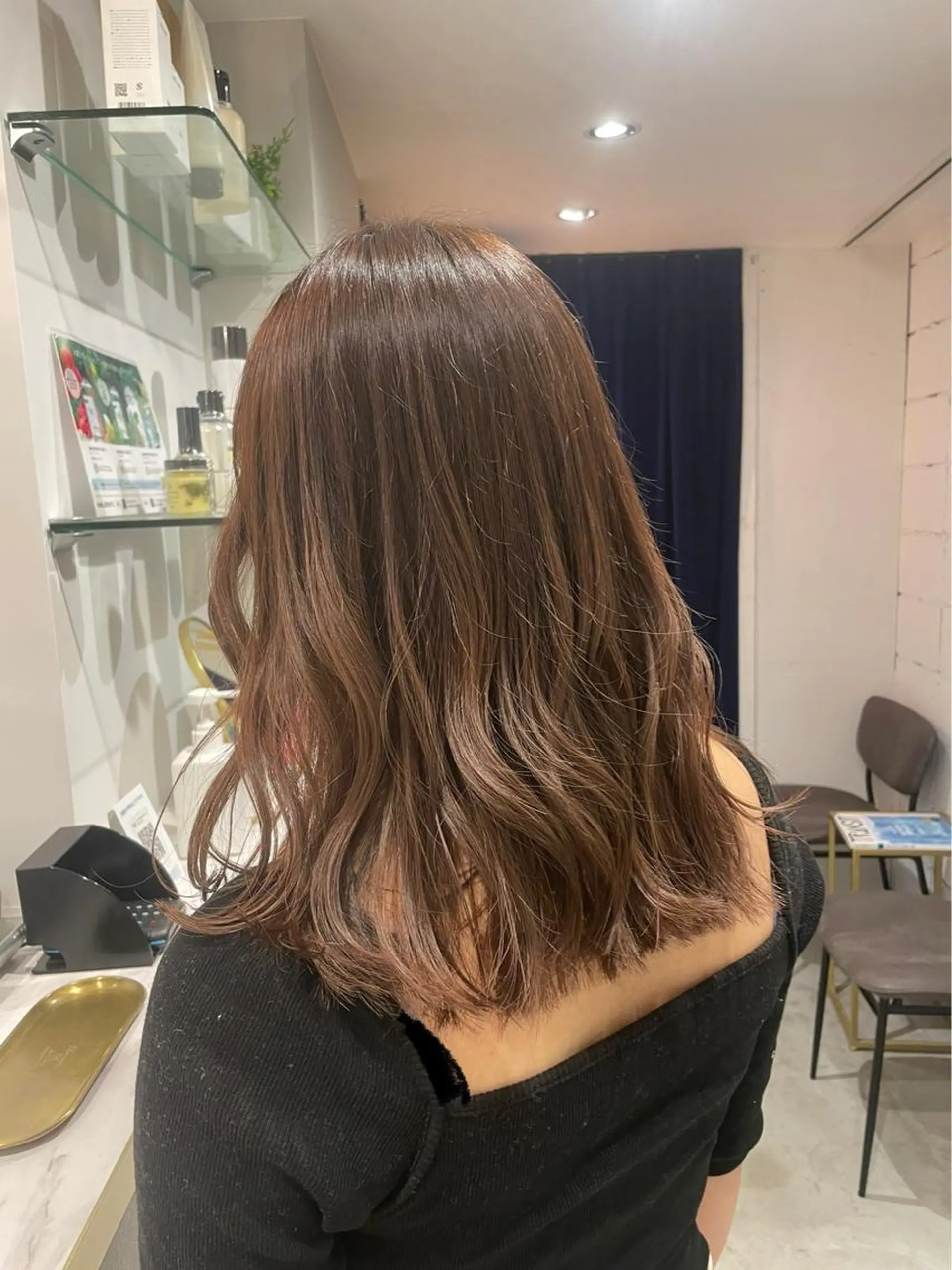 カラー ブラウンカラー 伊藤 まみのヘアスタイル