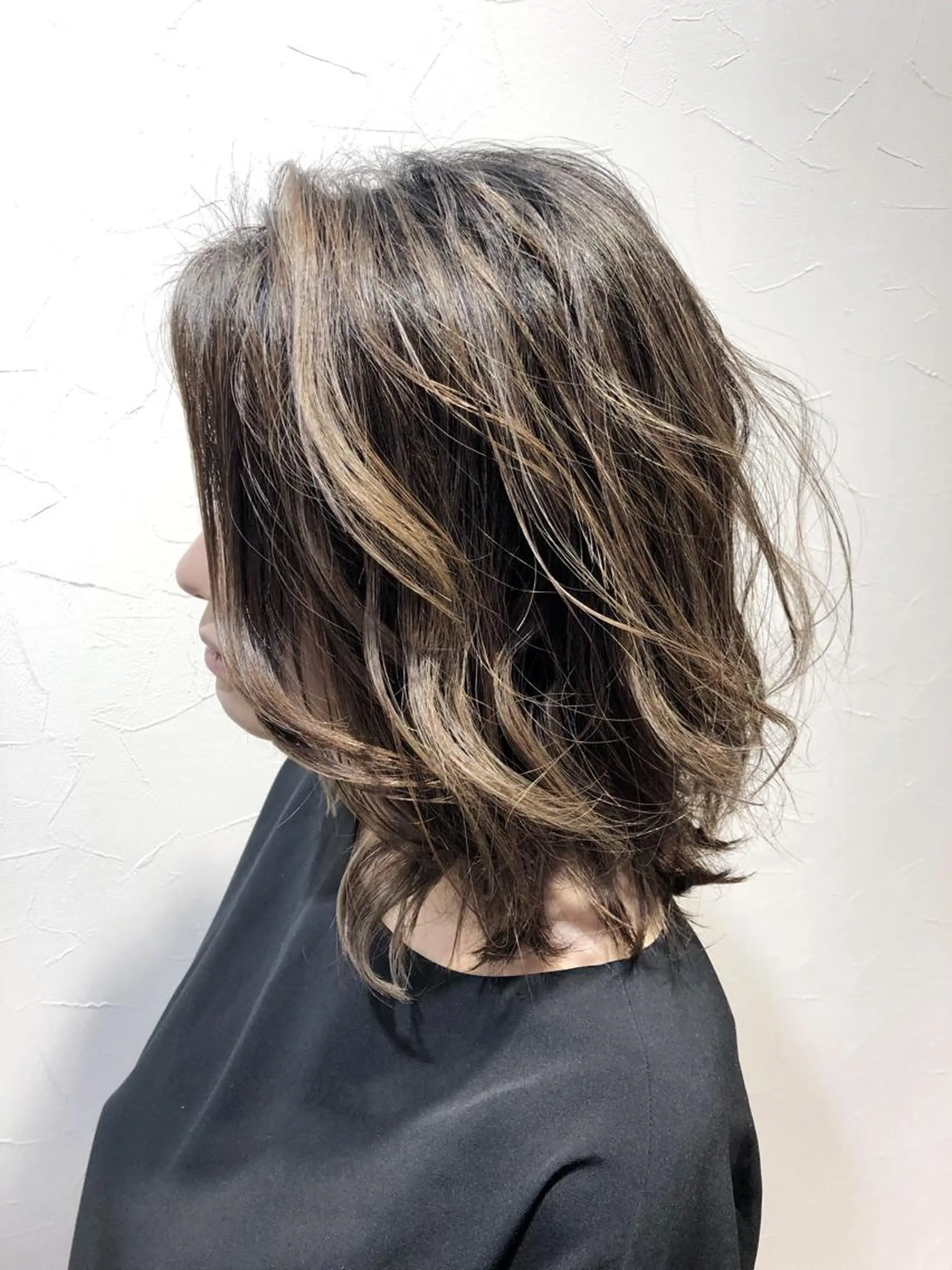 ミディアム 似合わせの達人🔥 石川就平のヘアスタイル