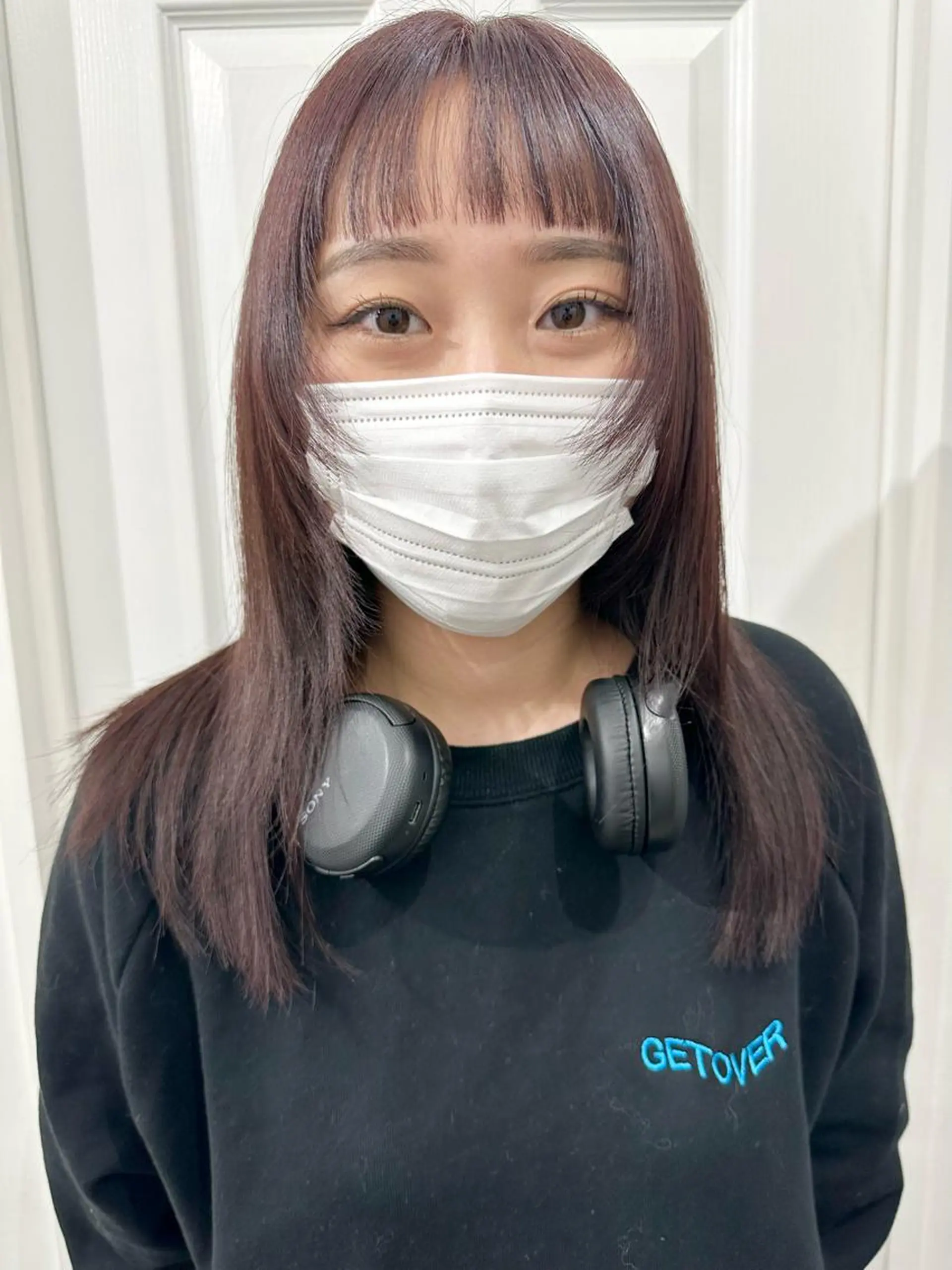 セミロング カラー カット ヘアカラー パーマ 縮毛矯正 トリートメント ヘアセット kai .のヘアスタイル