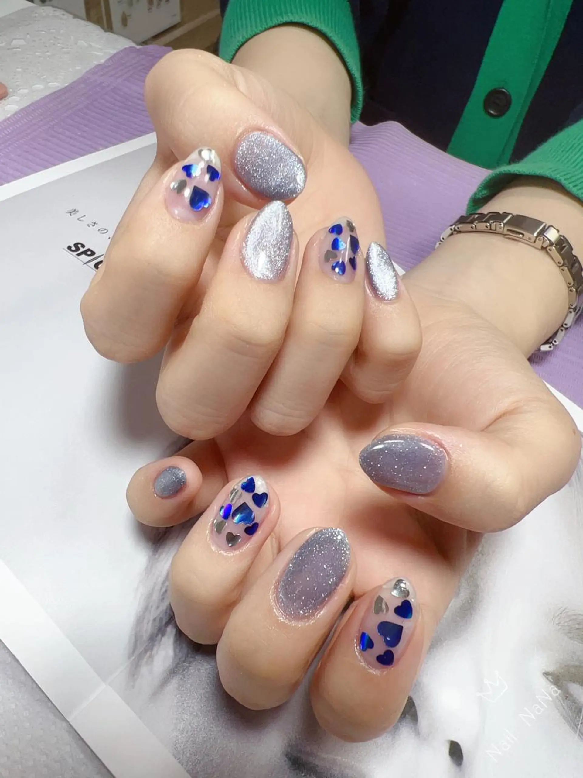 ショート カラー ネイル ハンドネイル Nail NaNaのネイルデザイン
