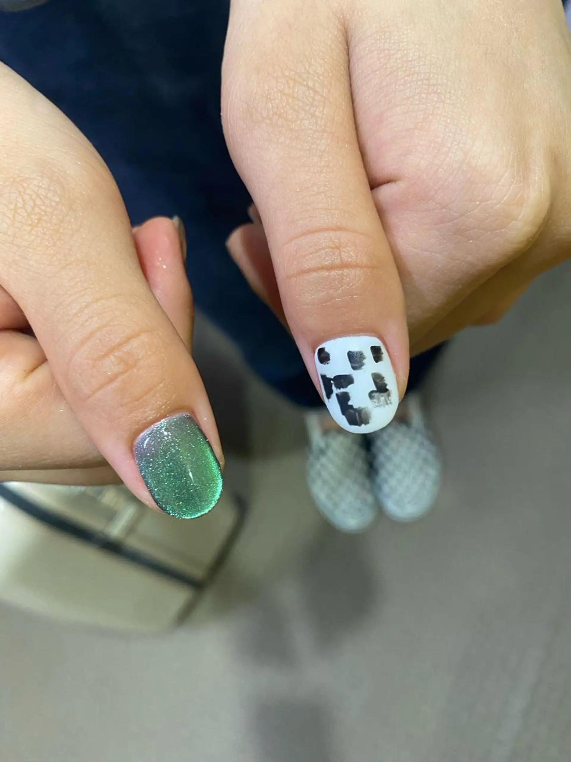 ネイル マグネットネイル chiya nailsのネイルデザイン