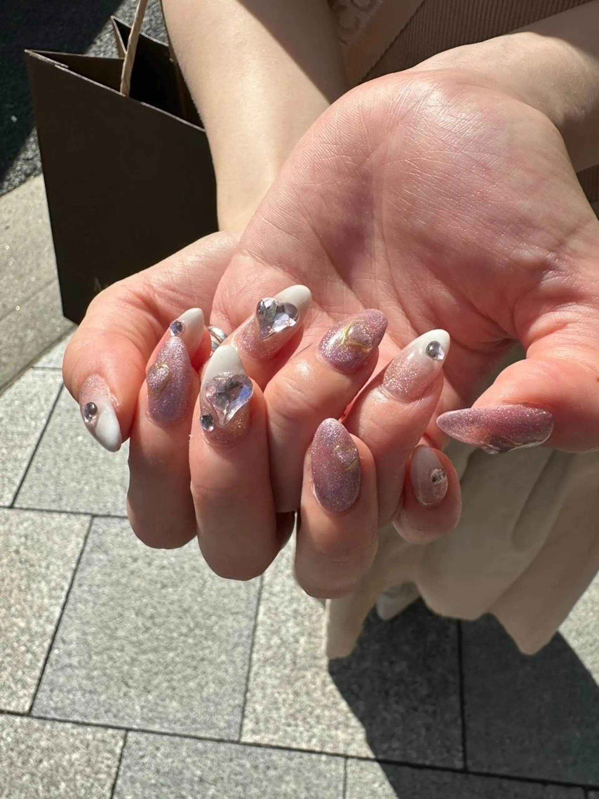 ネイル アートネイル フットネイル フレンチネイル ジェルネイル グラデーション 🎀Ruka🎀 【束感マツパ】のマツエク・マツパデザイン