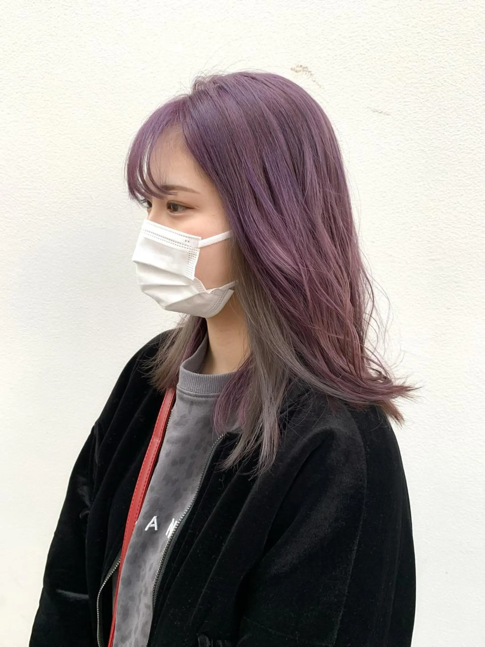 ミディアム カラー ヘアアレンジ 〽️magico/ ウルフDaiki〽️のヘアスタイル