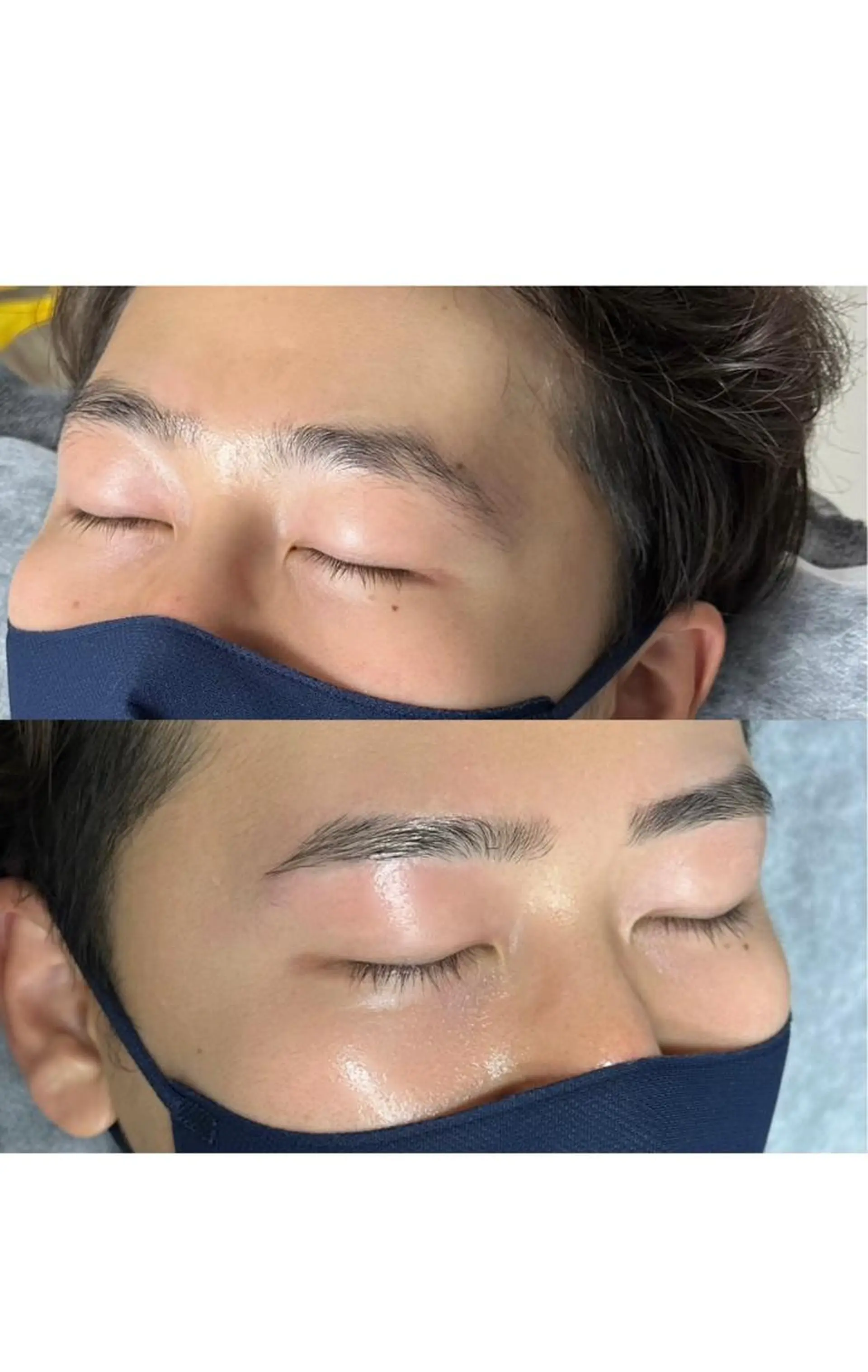 アイブロウ 眉毛ワックス脱毛 メンズ専門眉毛サロンLINOPLUS所属・鈴木 唯の眉毛・アイブロウイメージ