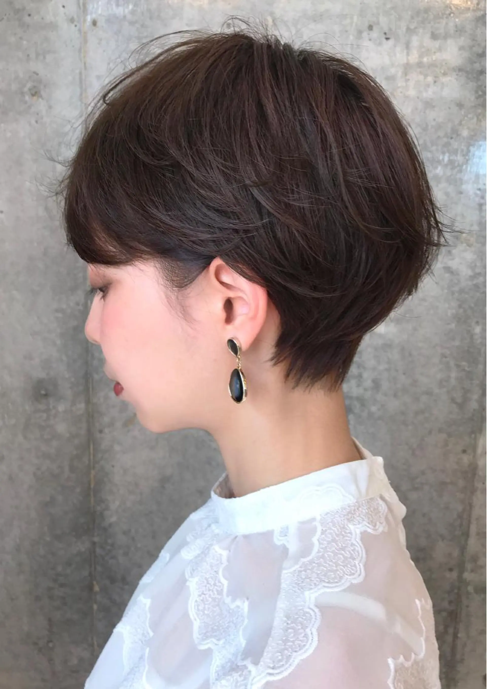 ショート レイヤーカット ショートヘア 中村 剛幸のヘアスタイル