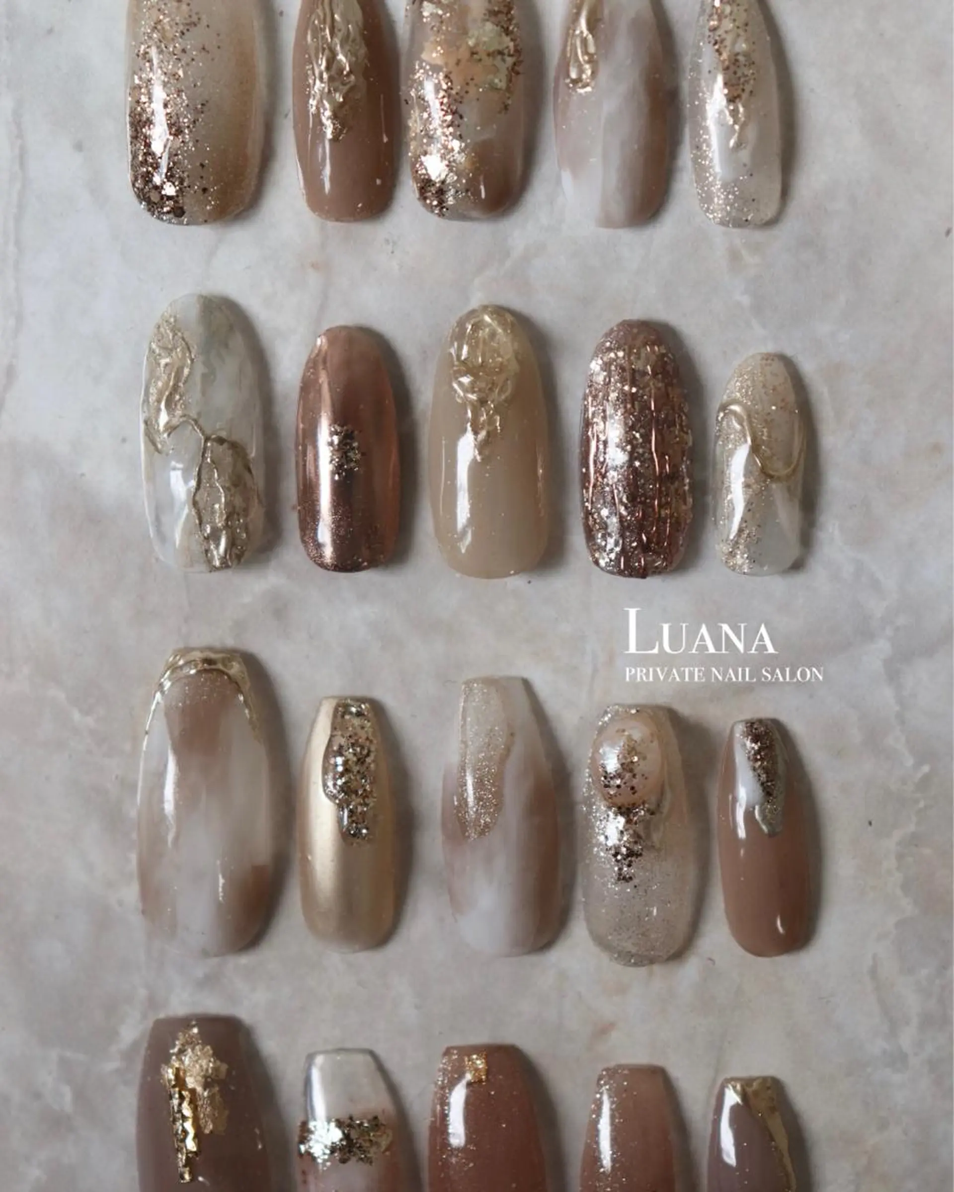 ネイル Nail Salon Luanaのネイルデザイン