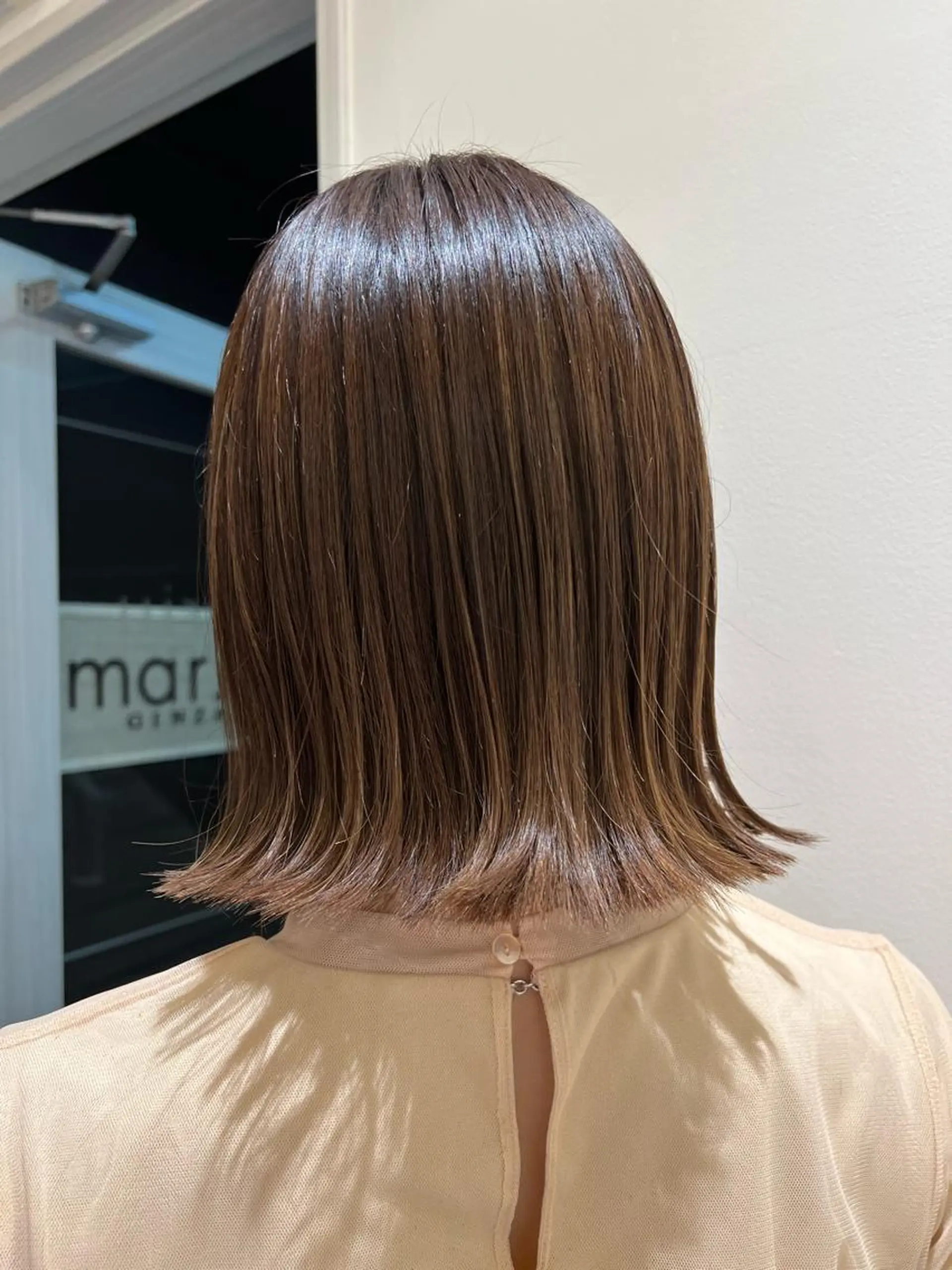 ミディアム カラー ヘアアレンジ 韓国レイヤー🖤🤍 /うえのゆずのヘアスタイル