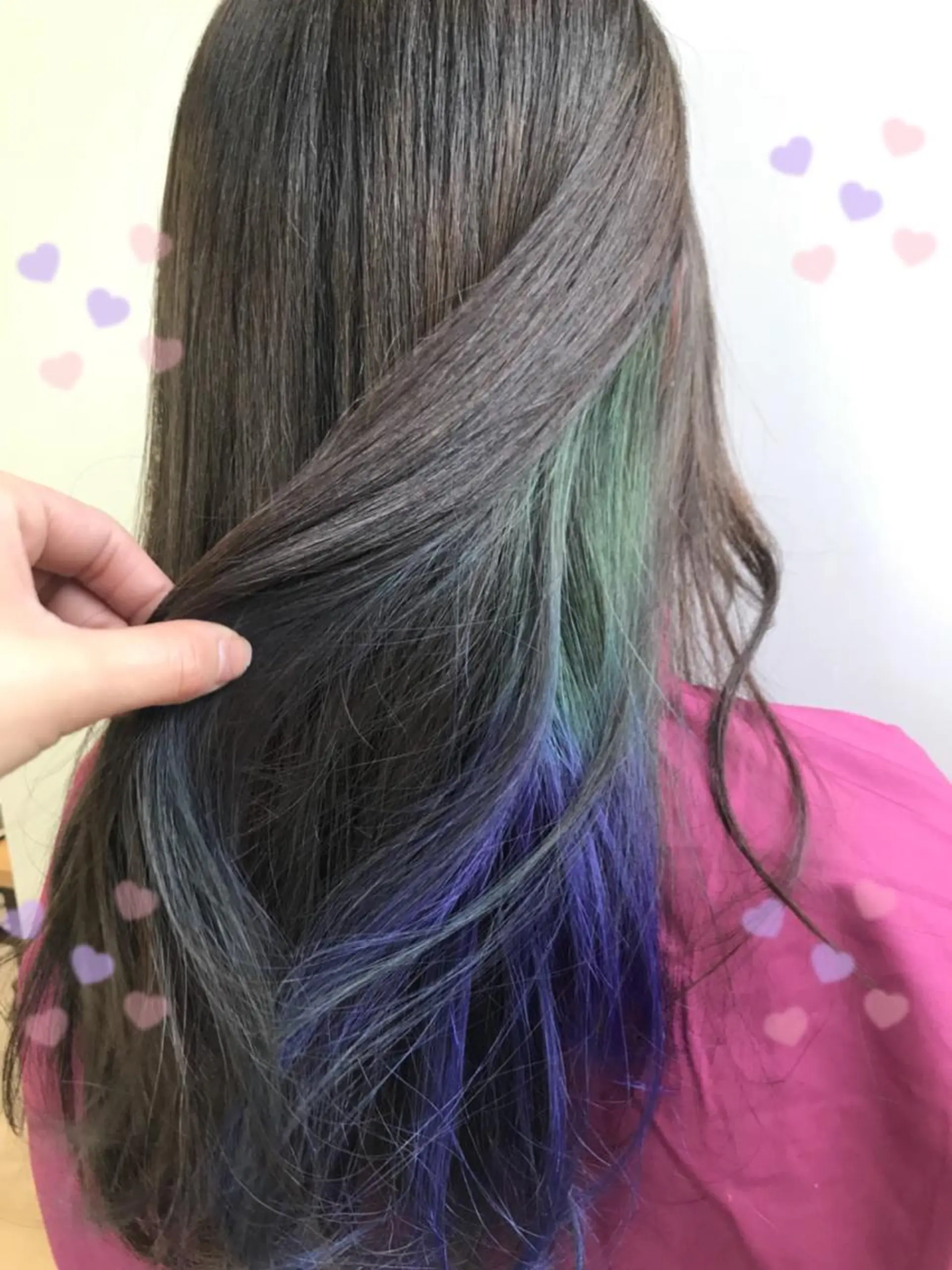 セミロング カラー 新宿駅近♡個室 ♡関口三都季🌜のヘアスタイル