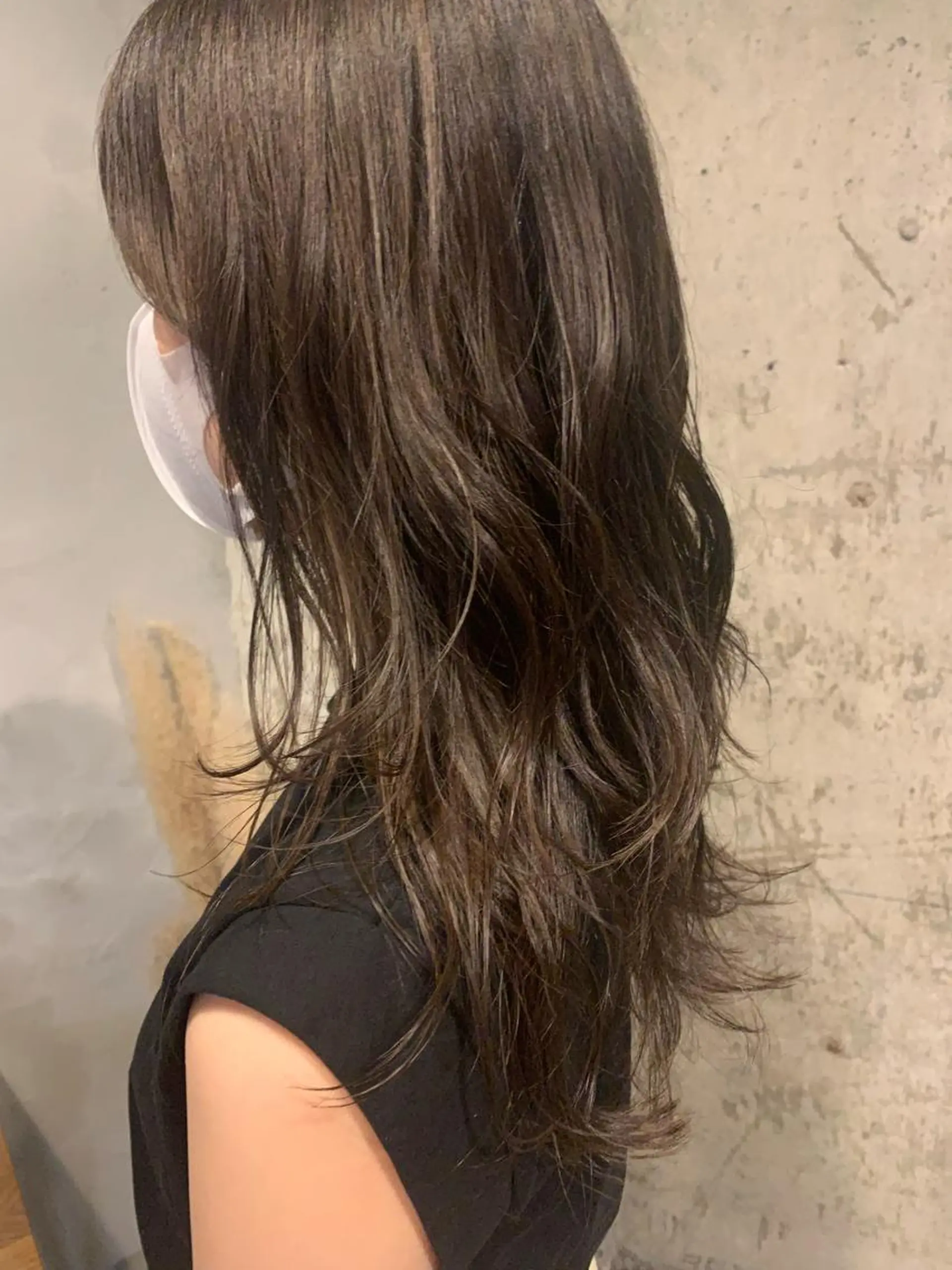 ロング カット 西山 紗耶香🪽 透明感カラー/ボブのヘアスタイル