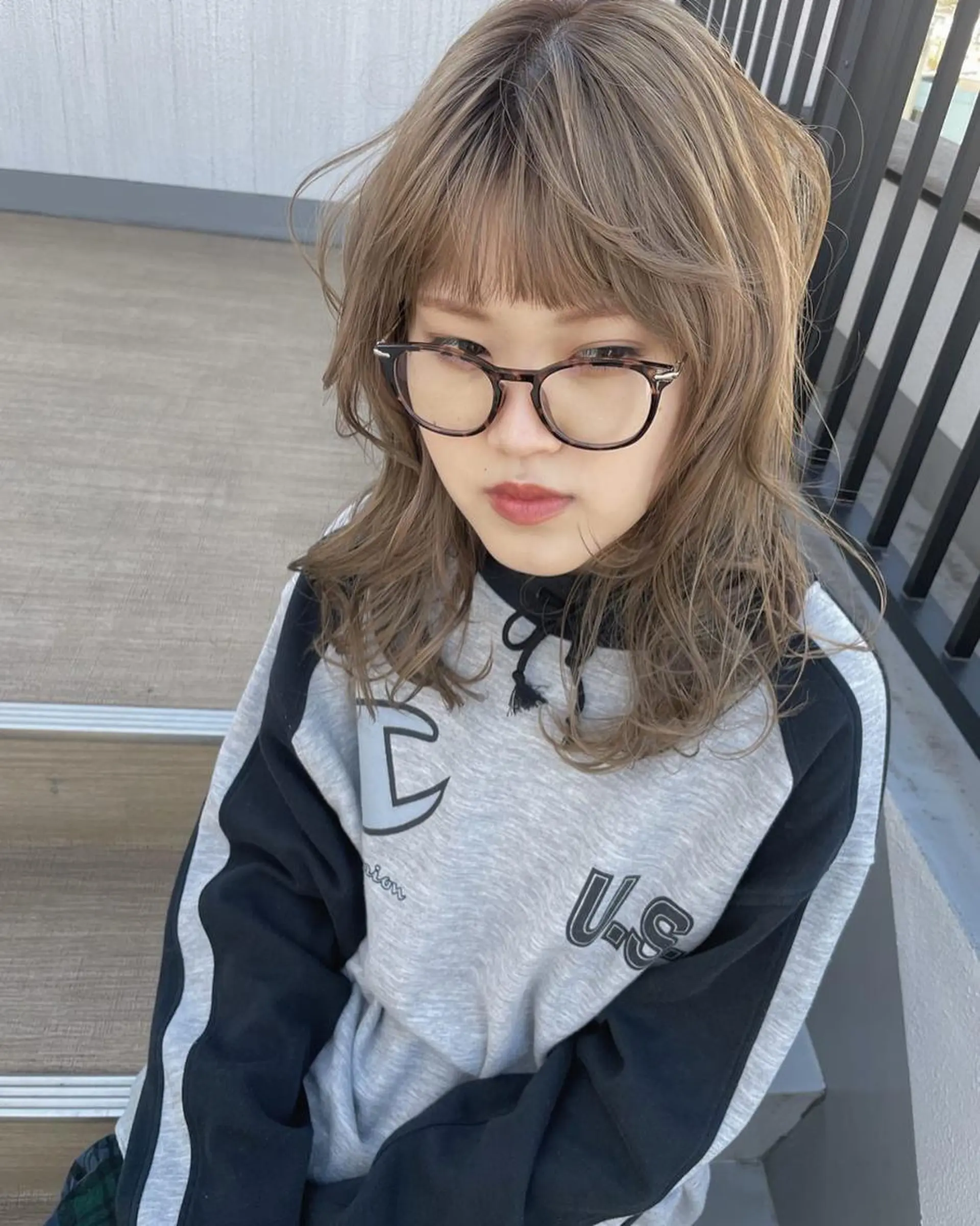 ミディアム カラー パーマ ヘアアレンジ メンズ キッズ ネイル マツエク・マツパ 🫧垢抜けヘア🫧 SHIORIのヘアスタイル