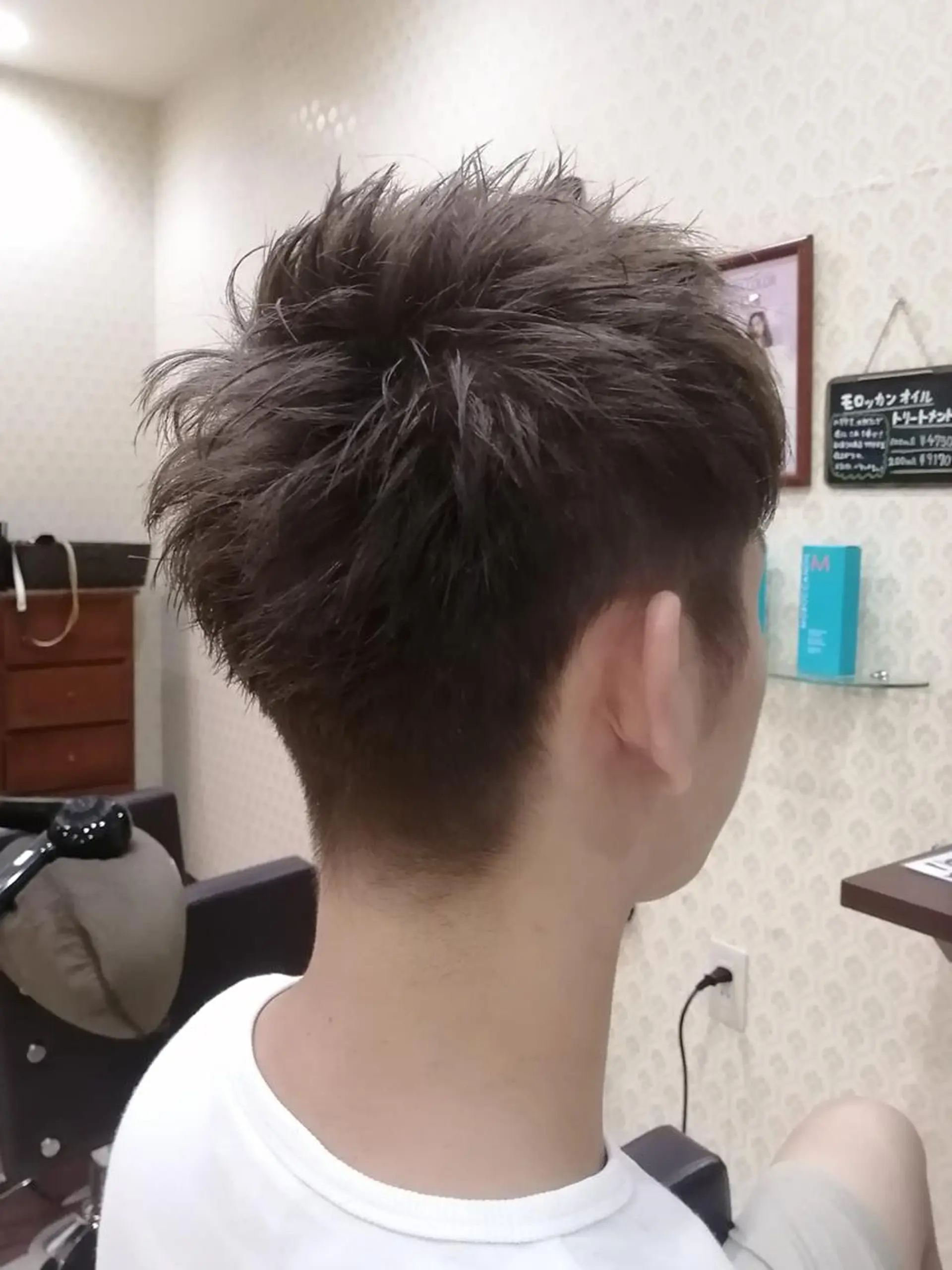 メンズ ショート ツーブロック ショートヘア sato shoheiのヘアスタイル