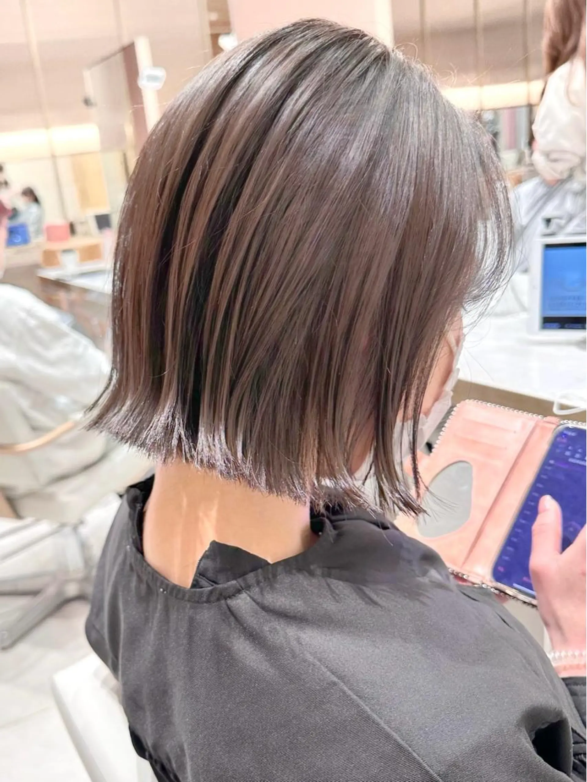 ショート カラー パーマ ヘアアレンジ レイヤーカット/ボブ /縮毛矯正✨大輝のヘアスタイル