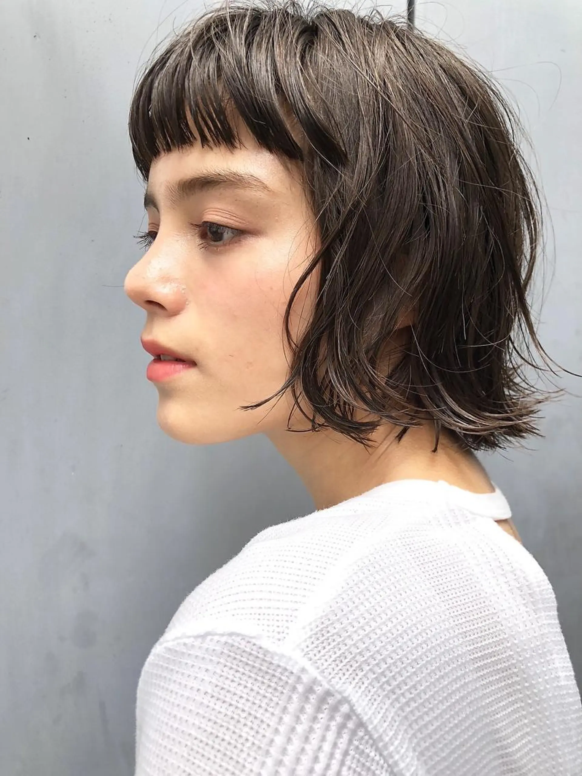 ショート カラー 一ノ瀬 暁のヘアスタイル