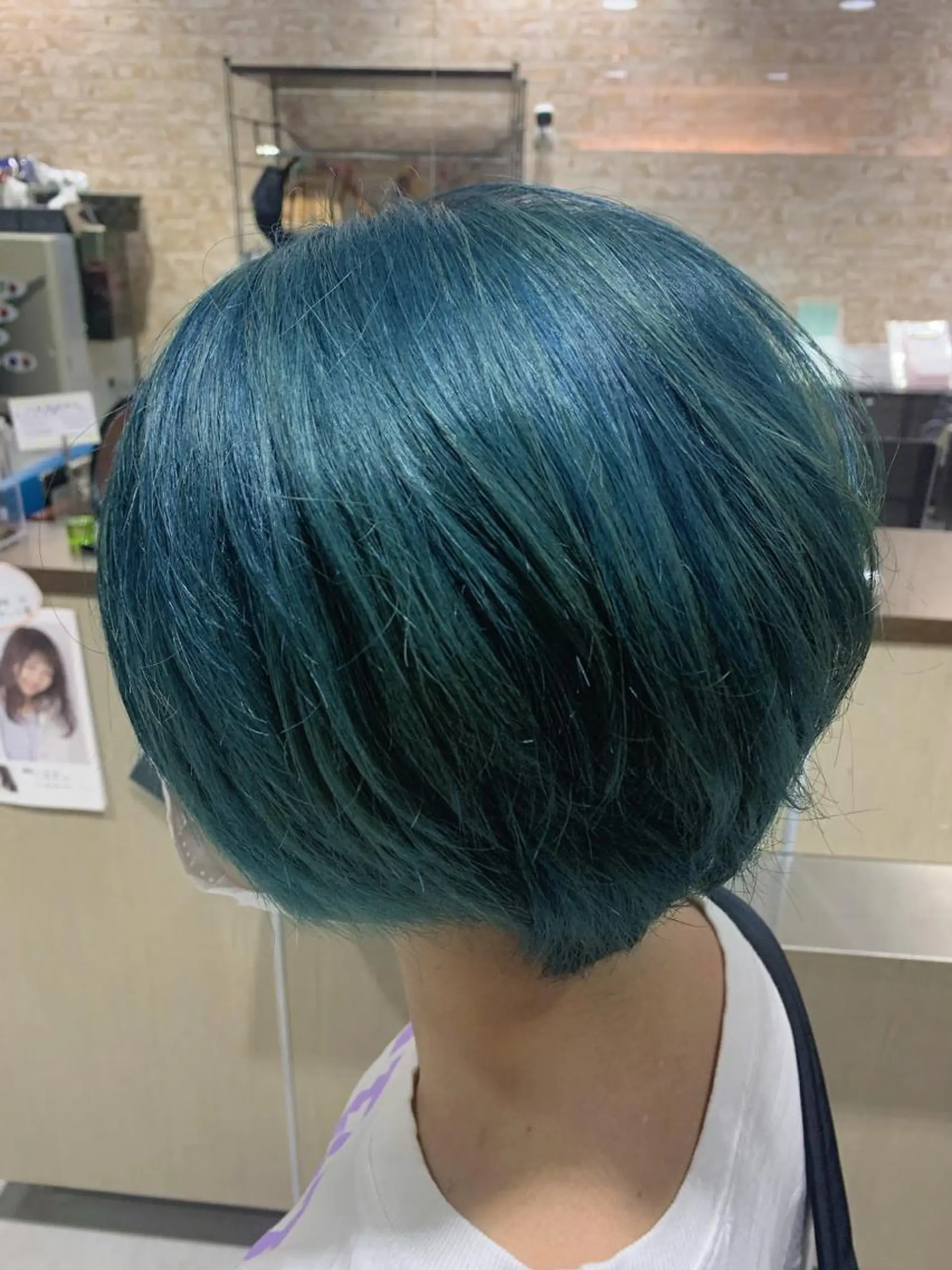 ショート カラー トリートメント 近藤千翔🩵 髪質改善Periodのエステ・リラクイメージ