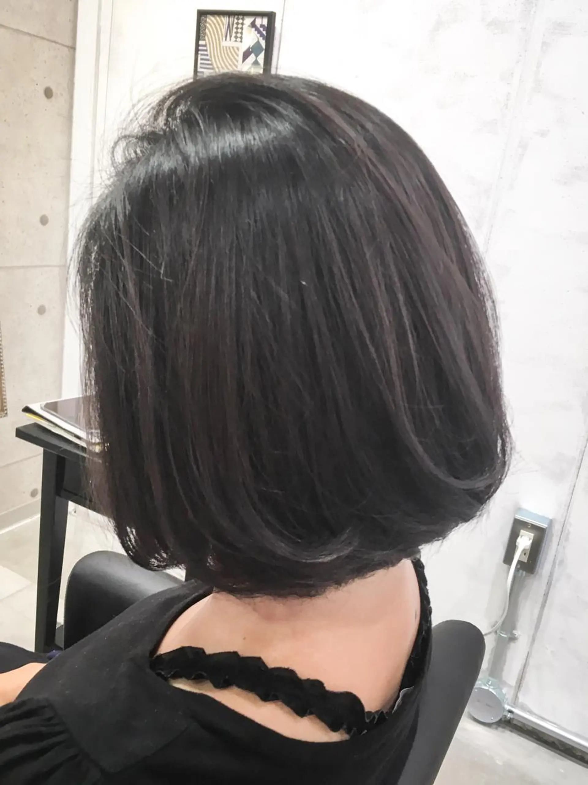 ミディアム カラー レイヤー/髪質改善 /山永圭介のヘアスタイル