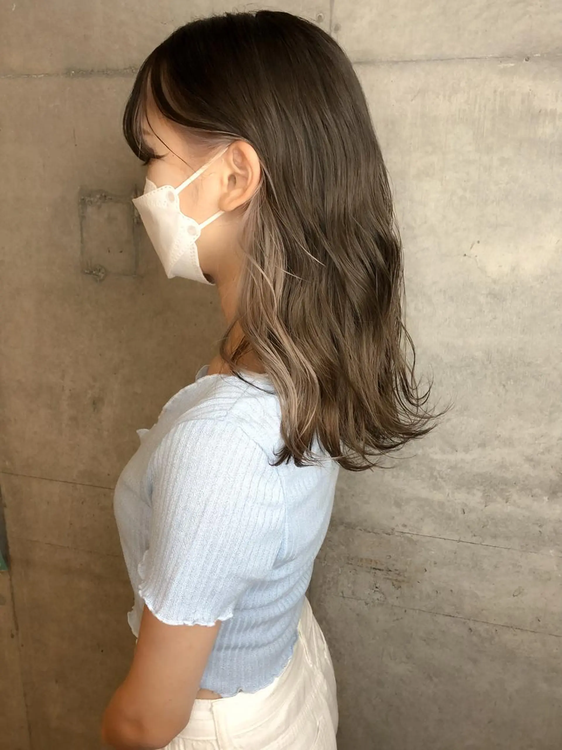 カラー 河原 楓樹のヘアスタイル