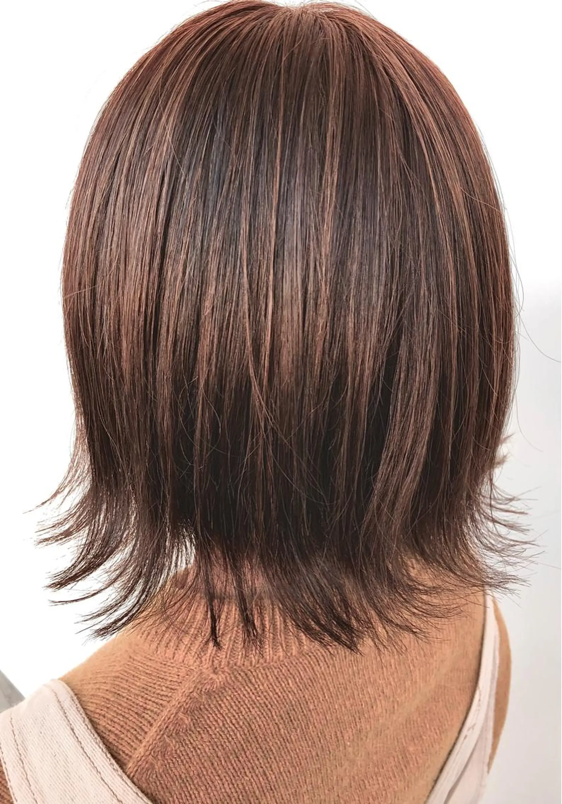 ミディアム 岐阜1番韓国ヘア/ 星羅/23°のヘアスタイル