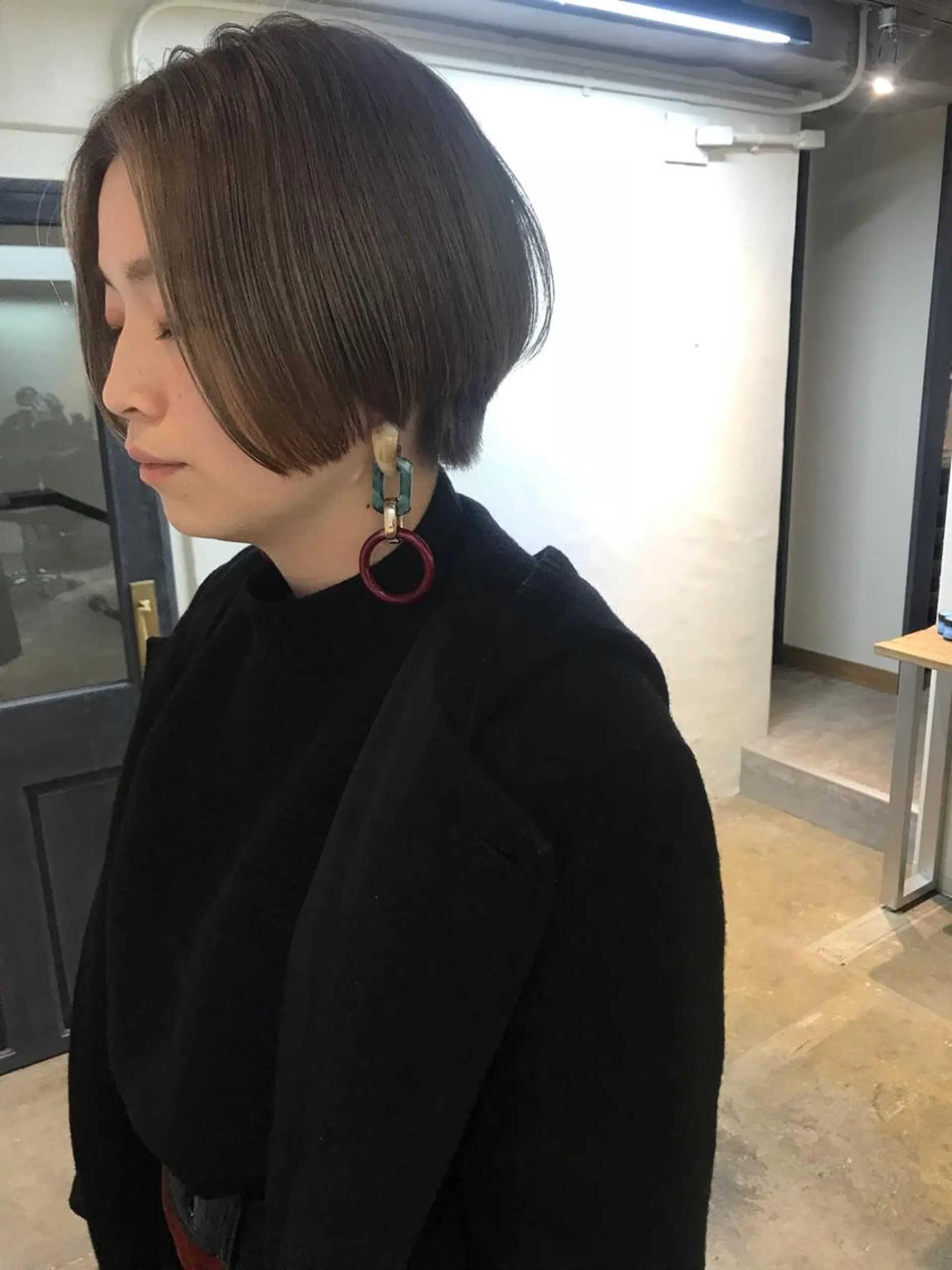 ショート カラー パーマ カット ヘアカラー トリートメント 🧼柴田 健太郎🧼のヘアスタイル