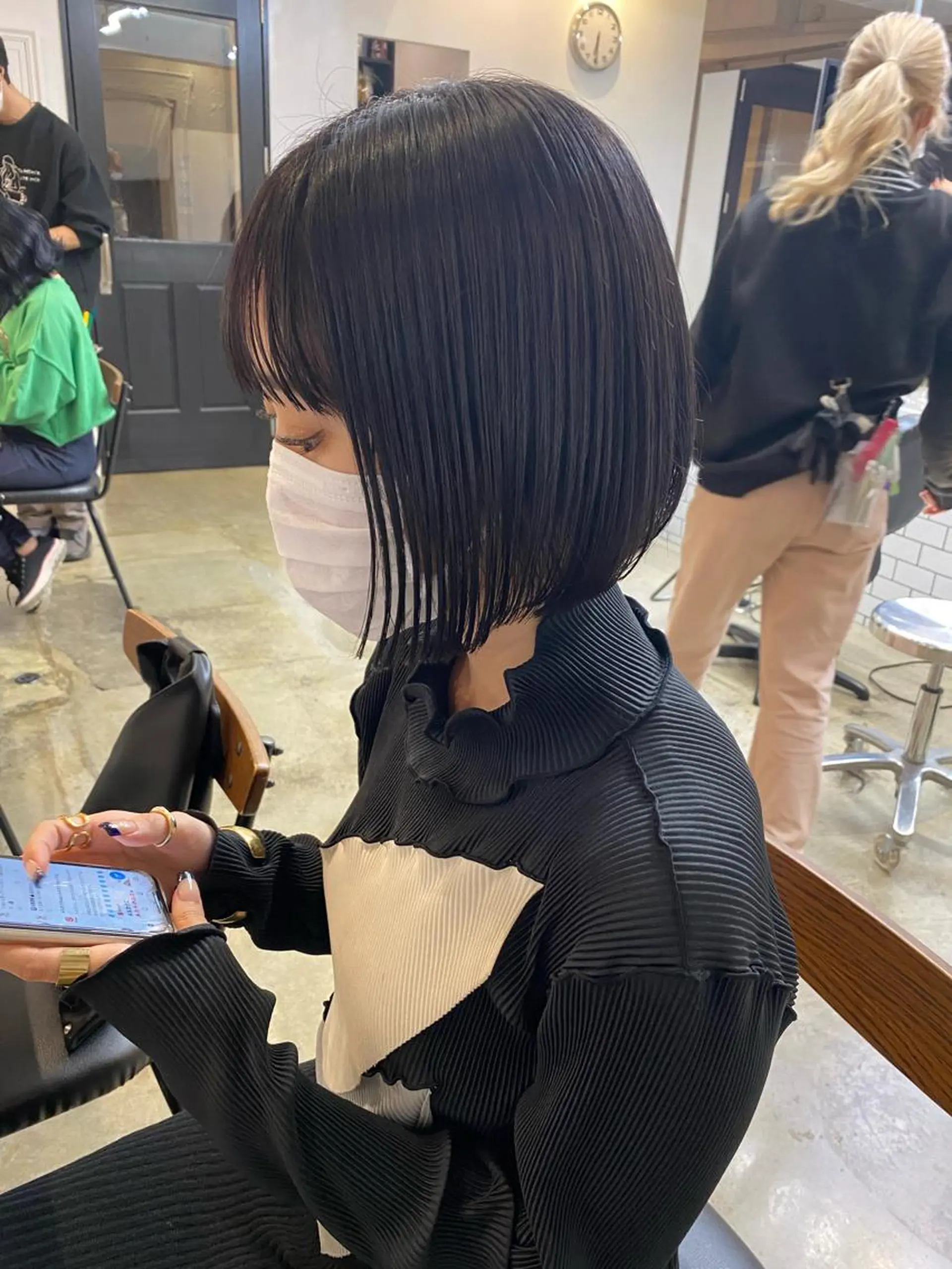 ショート カラー カット ヘアカラー トリートメント 🟩白髪ぼかし/ボブ /ショートヘア/大司のヘアスタイル