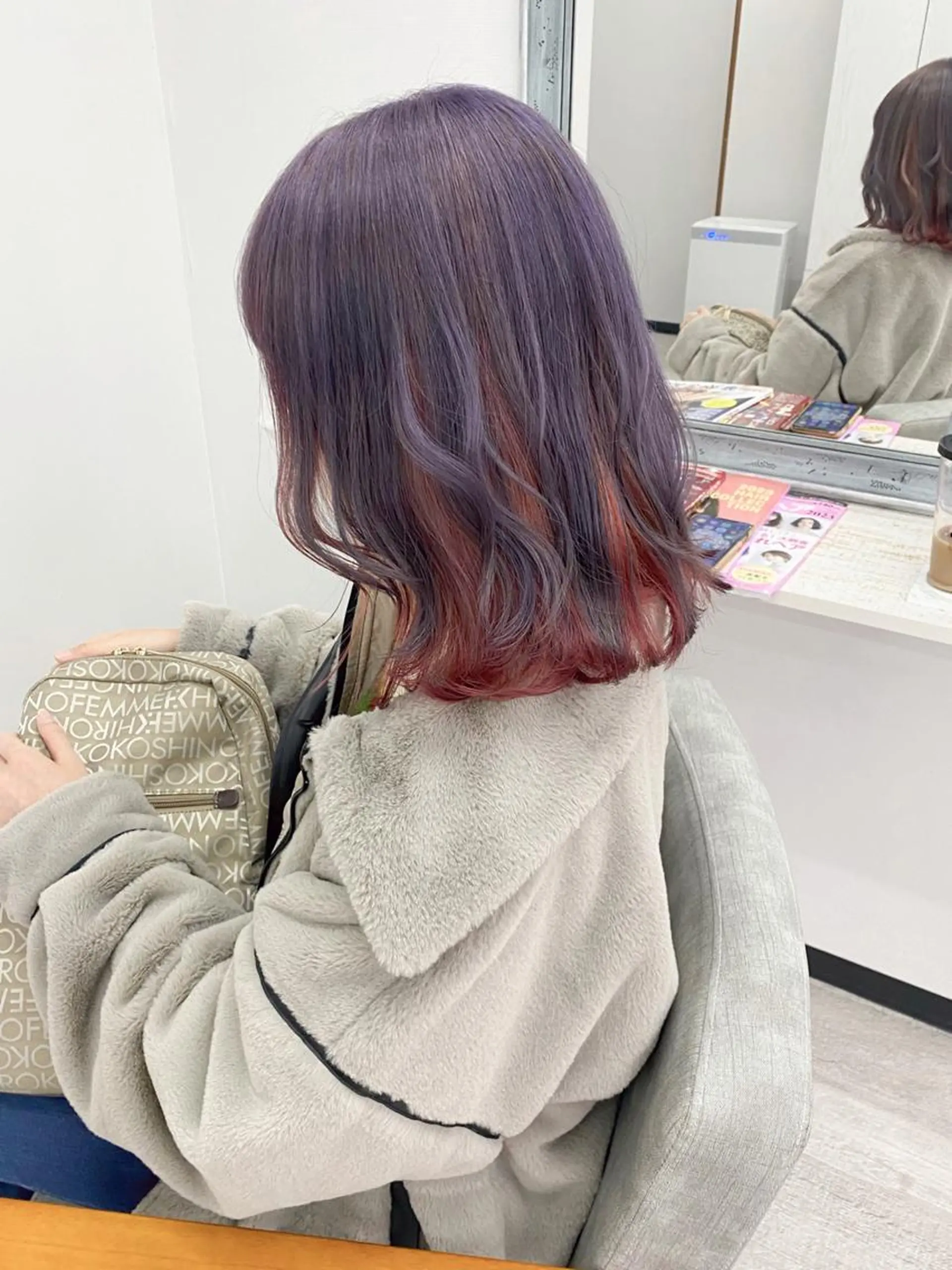 カラー ブリーチ 【BIBBIDI】 MIKIのヘアスタイル