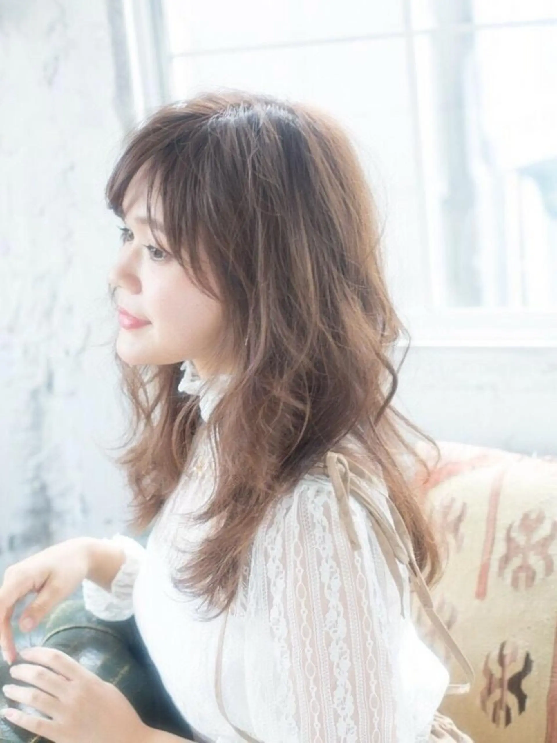 ロング カラー ヘアアレンジ ✨艶髪満足度◎✨ 菅沼 麻衣子のヘアスタイル