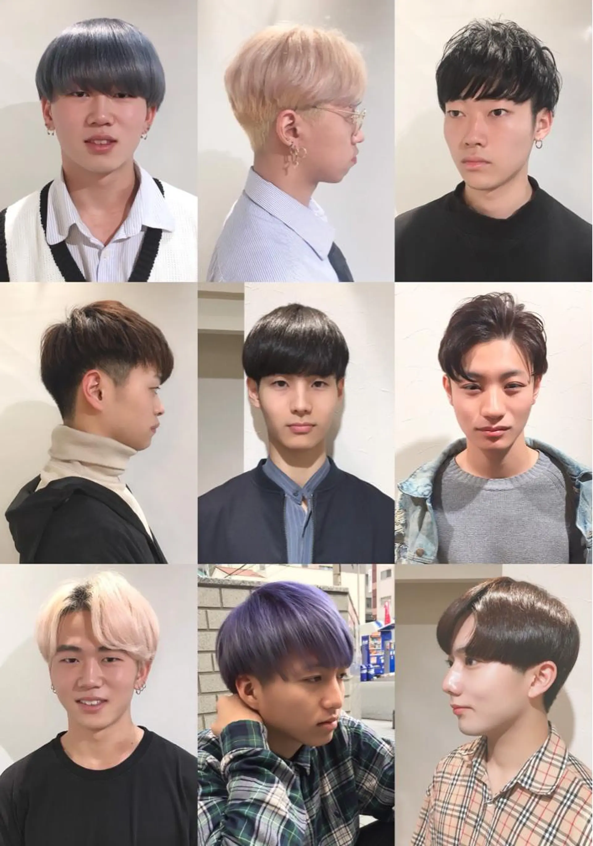 ミディアム カラー パーマ メンズ 柔らか垢抜けｶﾗｰと ｶｯﾄ🫧ASUKAのヘアスタイル