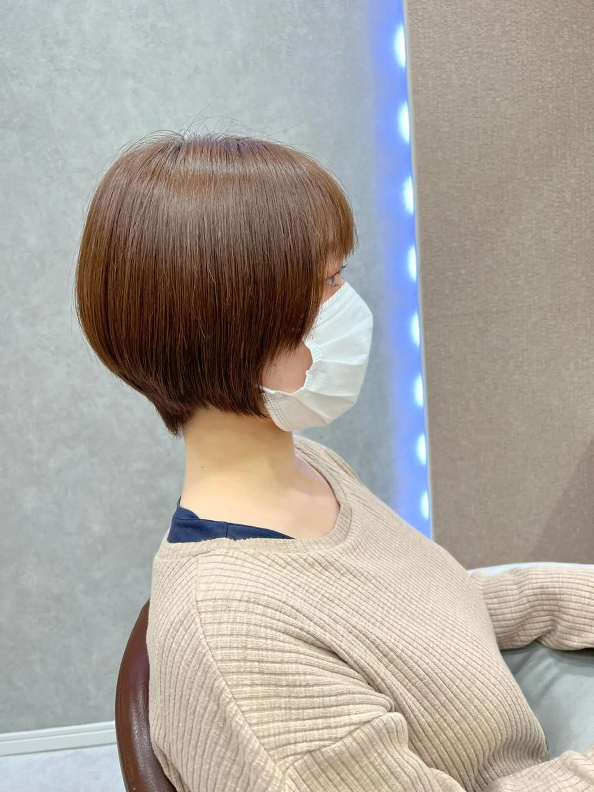 ショート 丸みショート ショートヘア 🐝Haney .haruka🐝のヘアスタイル