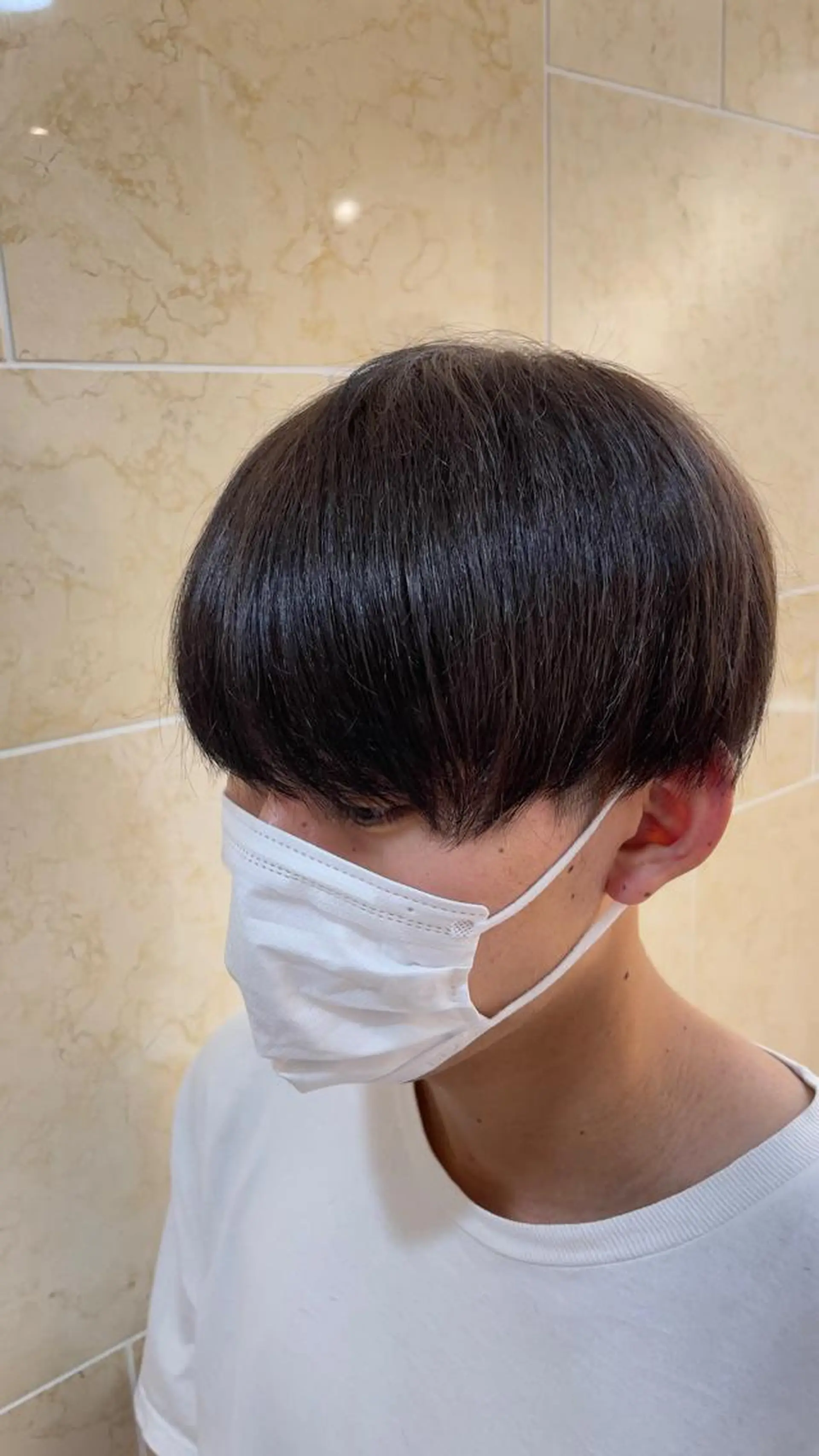 メンズ マッシュ 縮毛・酸性ストレート 特化のヘアスタイル