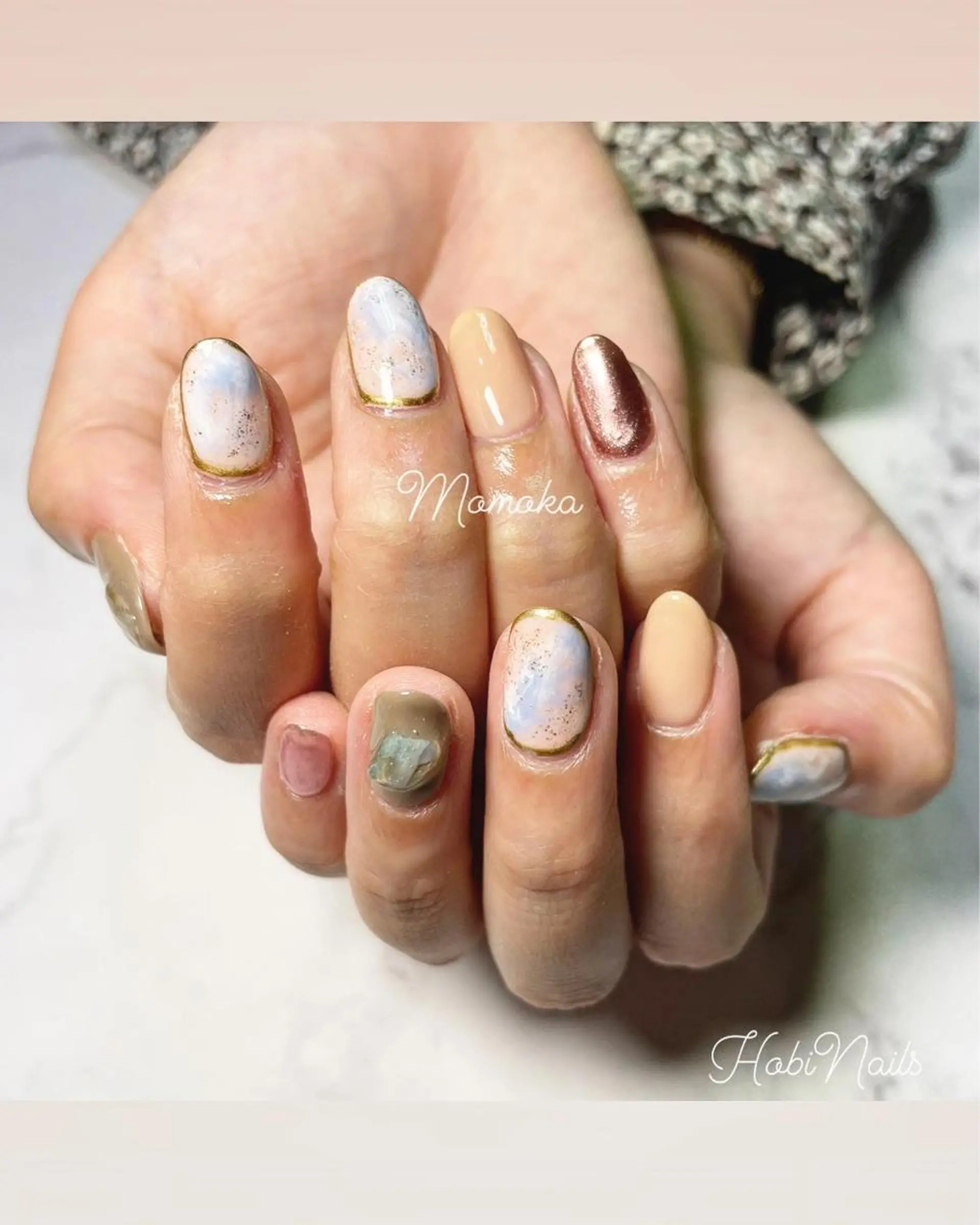 ネイル ニュアンスネイル momoka_nails所属・Momo nailsalonのネイルデザイン