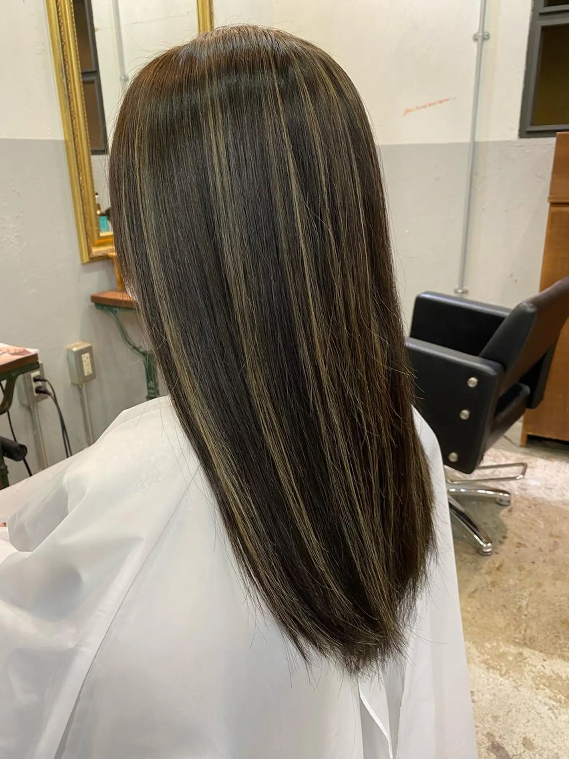 ロング カラー ヘアアレンジ メンズ マツエク・マツパ メンズハイライト ハイライトカラー ハイライト カット ヘアカラー 東 寛道のヘアスタイル