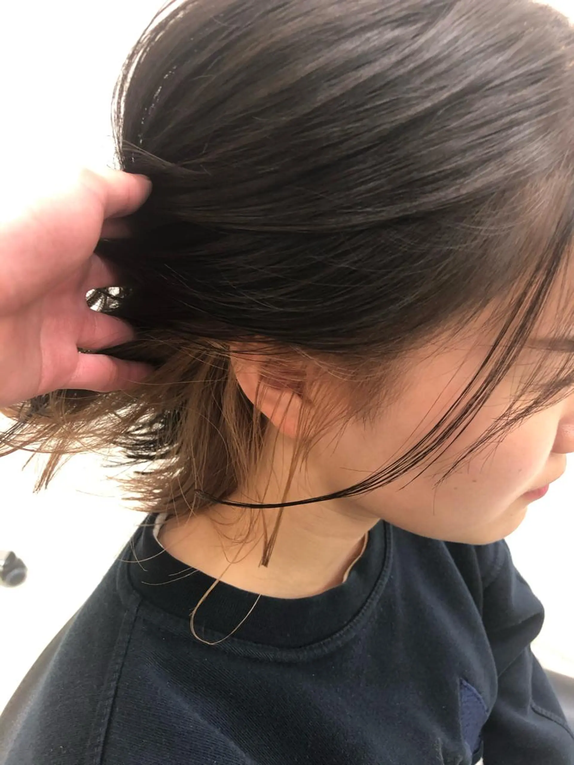 ショート カラー 渕向 克海のヘアスタイル