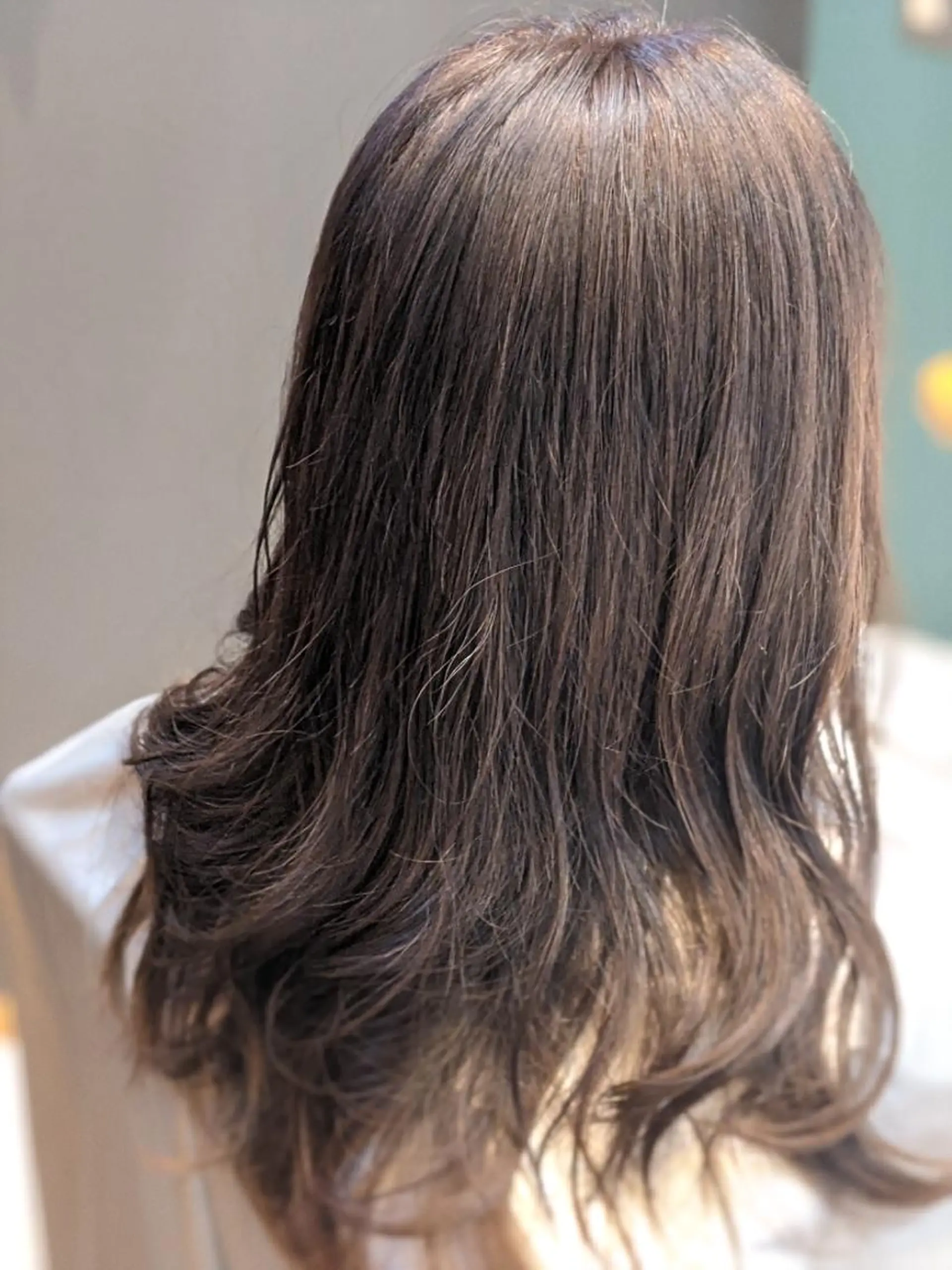 ミディアム カラー 吉村 周馬のヘアスタイル