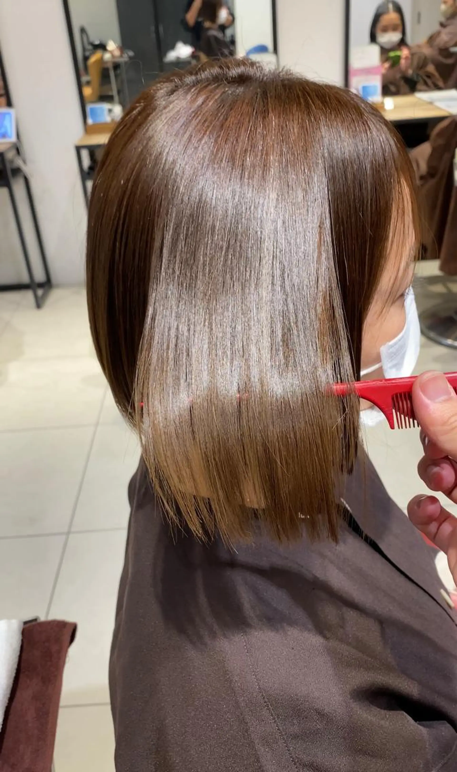 ミディアム EARTH青葉台店 店長のヘアスタイル