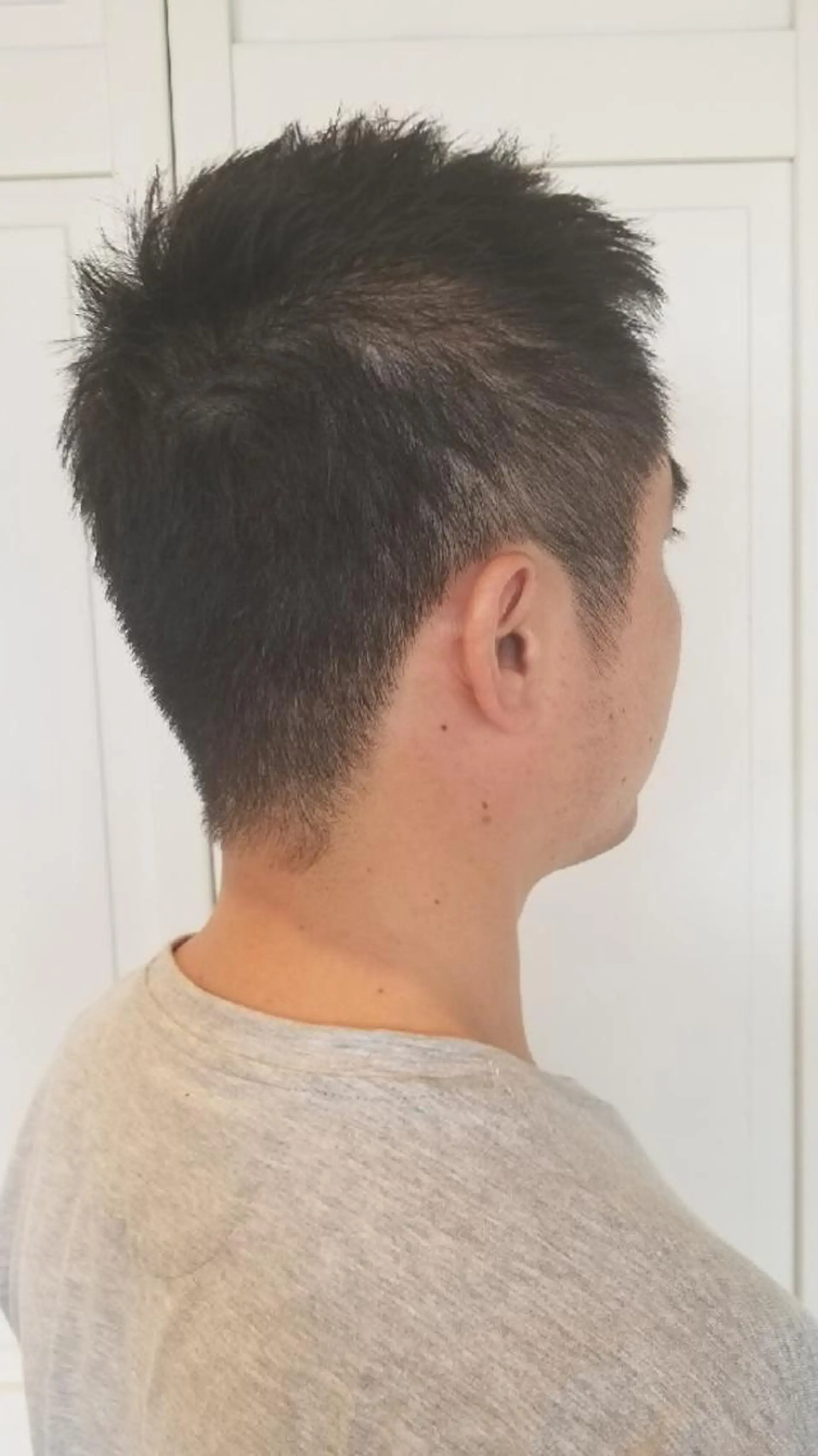 メンズ ばんの かすみのヘアスタイル