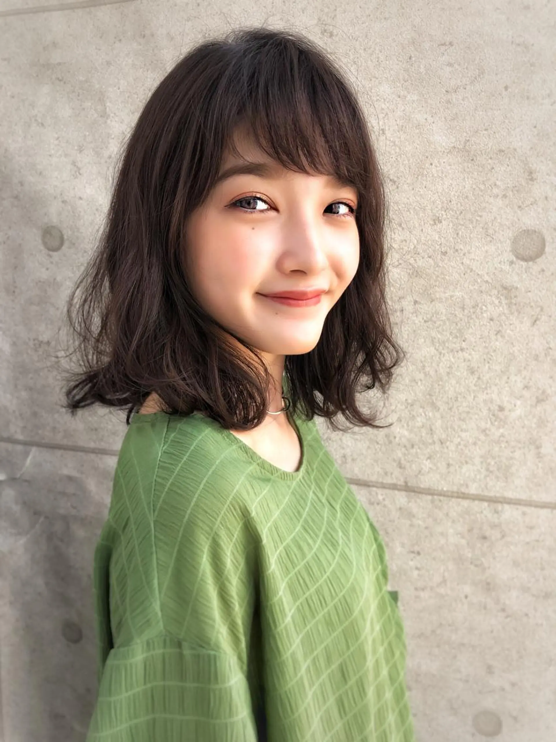 ミディアム ボブ ヒラヤマ ユウスケのヘアスタイル