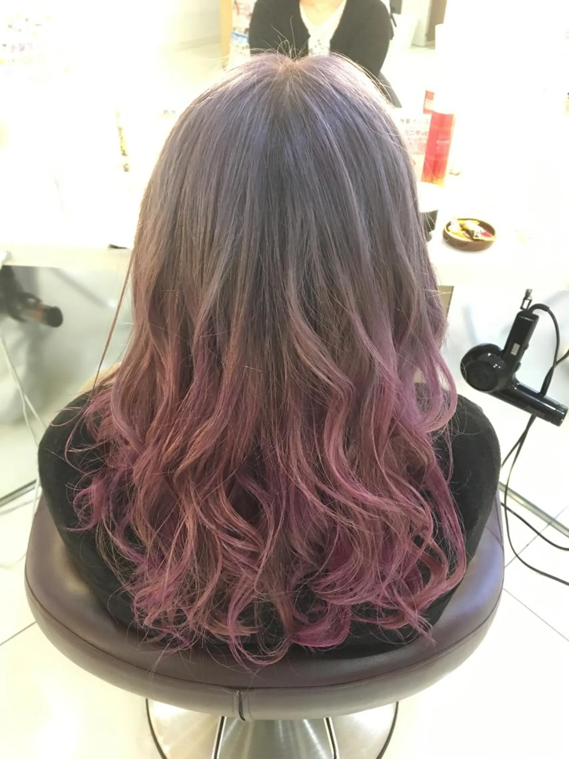 ミディアム カラー 広がり、まとまらない お悩み改善/ 中田のヘアスタイル