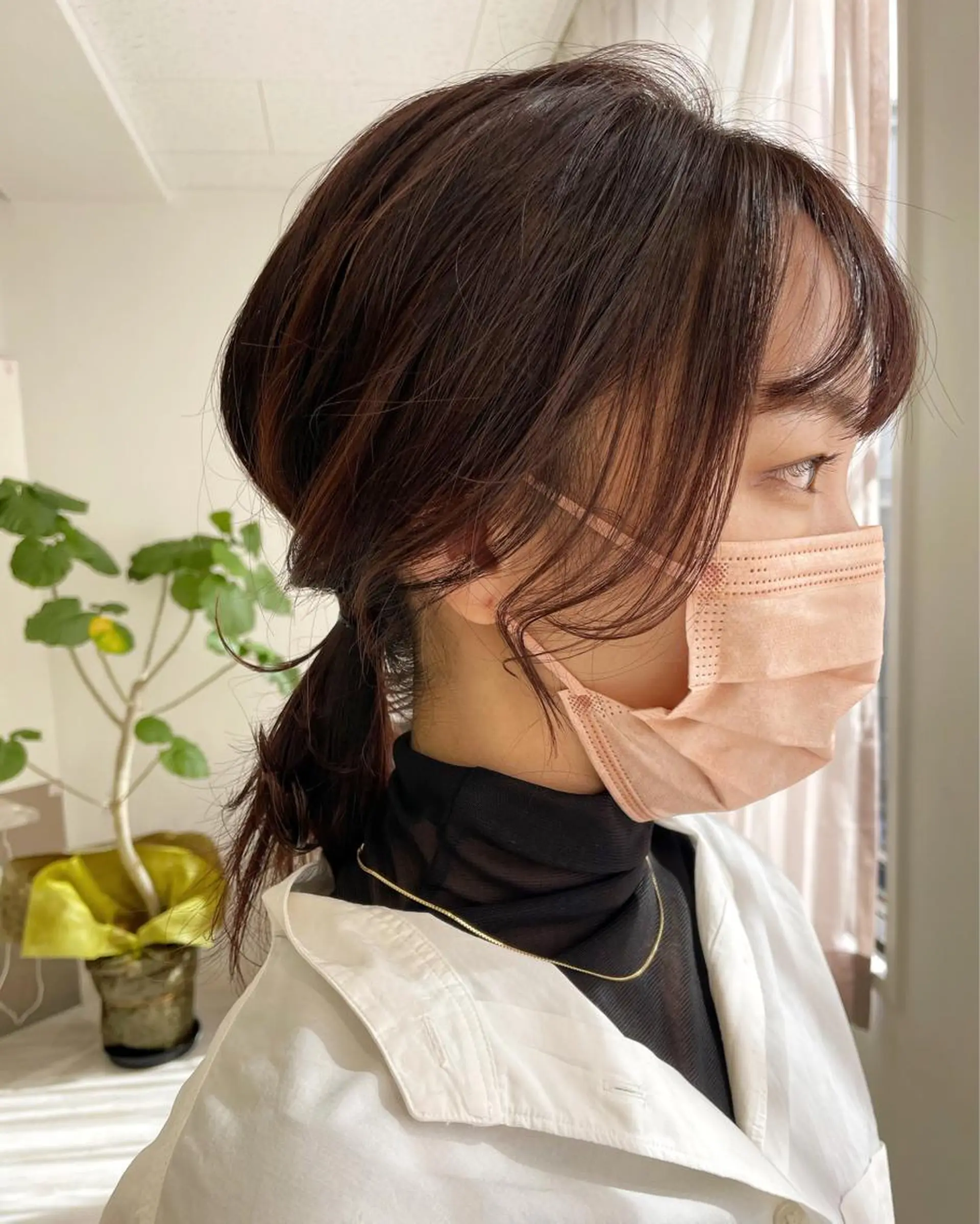 ミディアム カラー ヘアアレンジ ボブ支持率NO1 🌈CHIKAのヘアスタイル